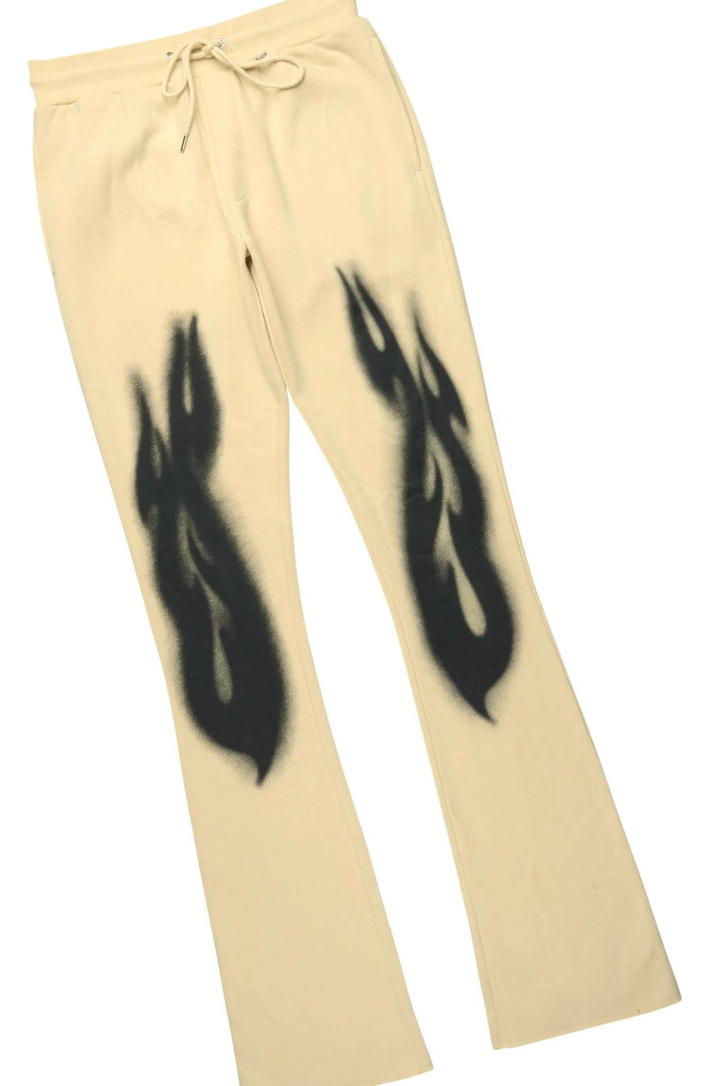 Kyo Beige Hoodie Stacked Track Set