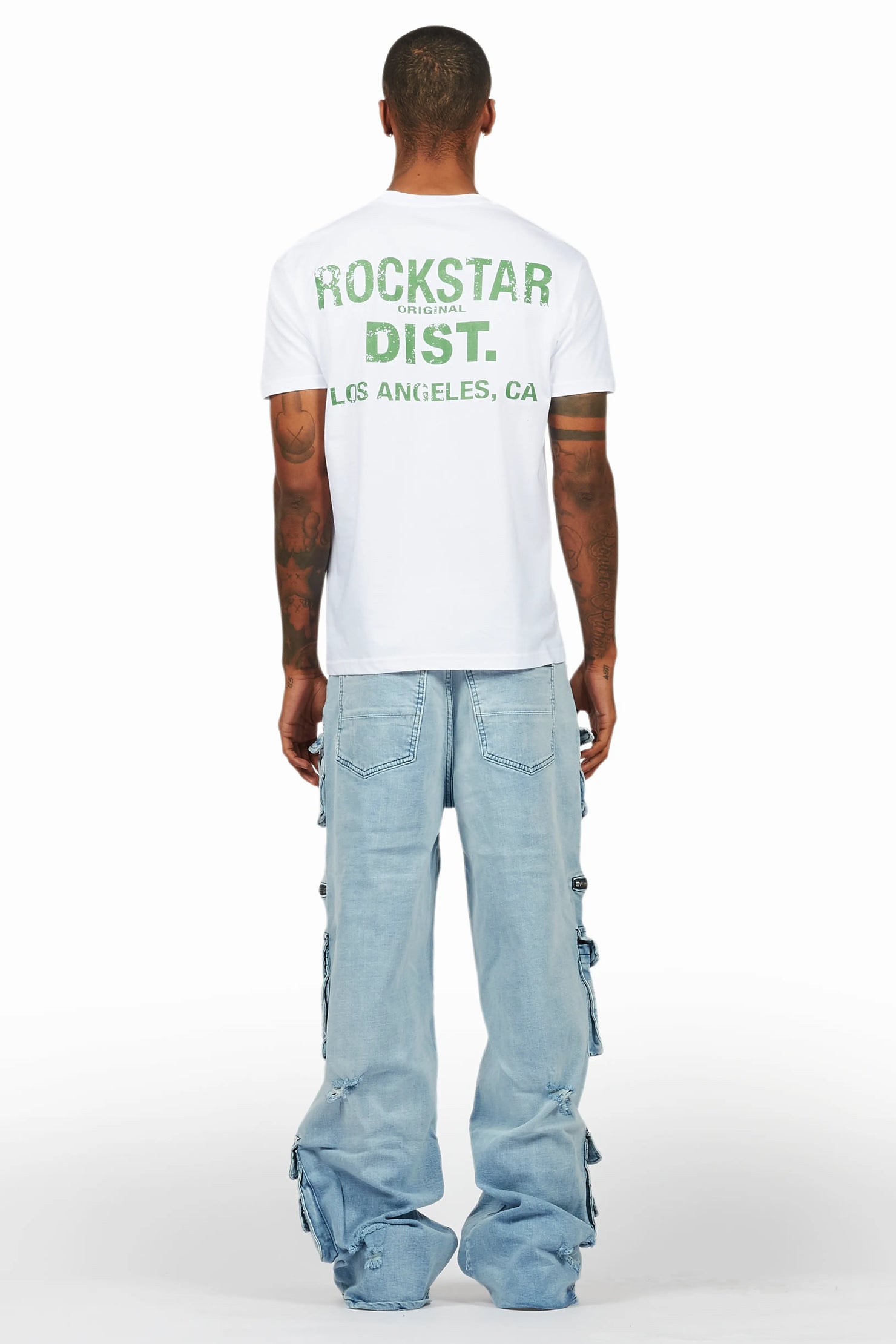 Zorig Light Blue Baggy Fit Jean