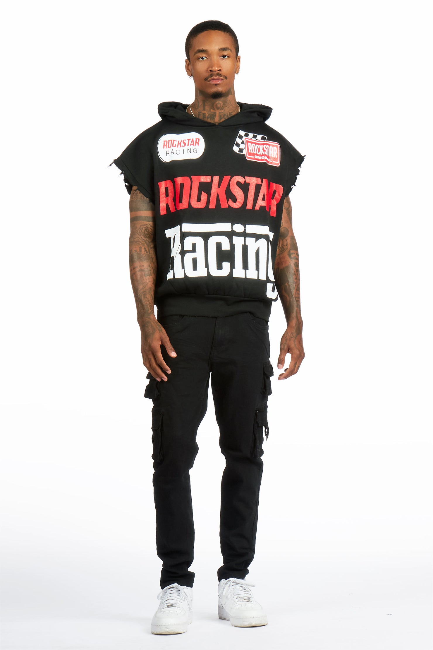 Flores Black Slim Fit Jean