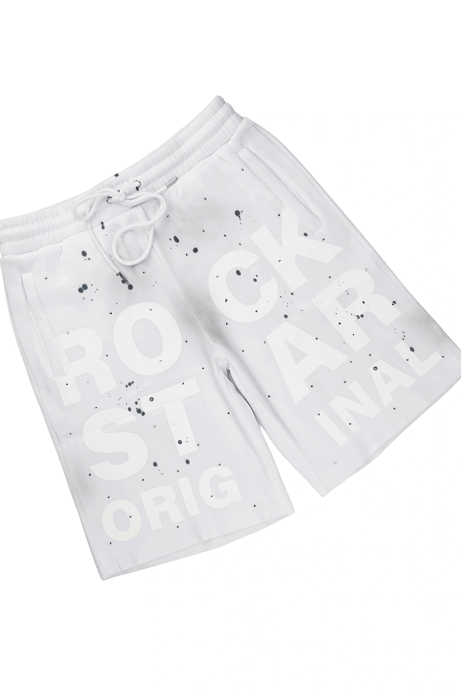 Eliso White T-Shirt/Short Set