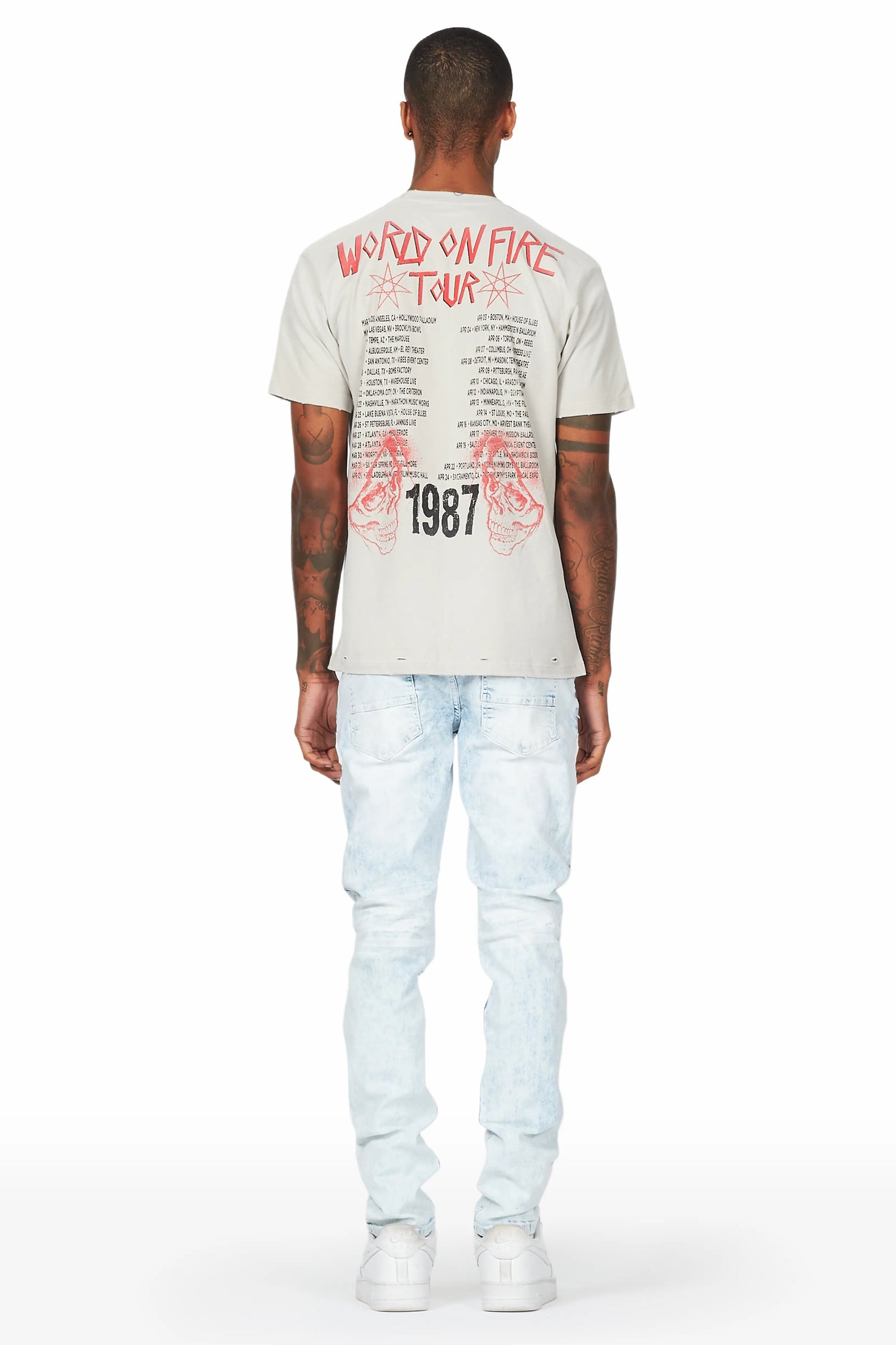 Milo Beach Blue Stretch Jean