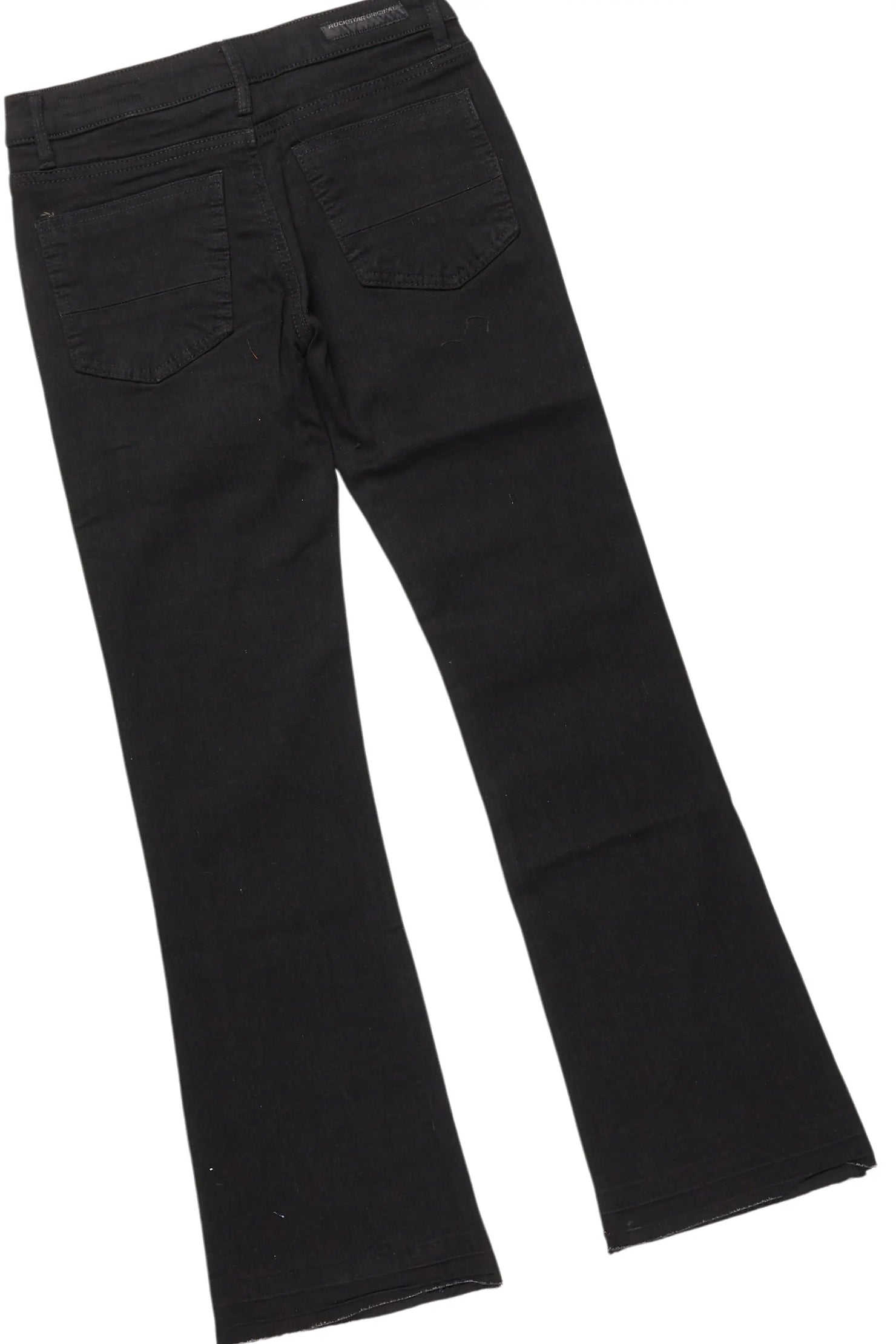 Boys Beau White T-Shirt/Stacked Flare Jean Set