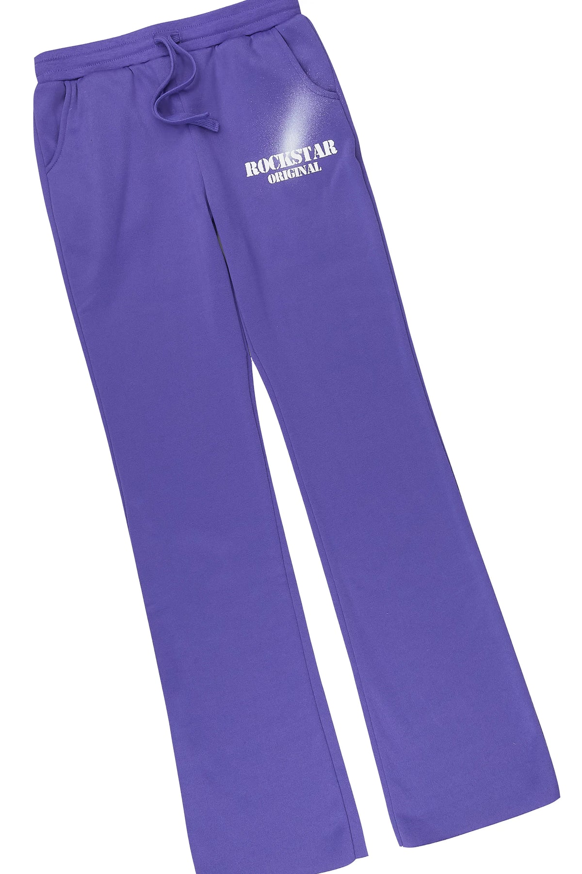 Boys Soler Purple Hoodie Stacked Track Set