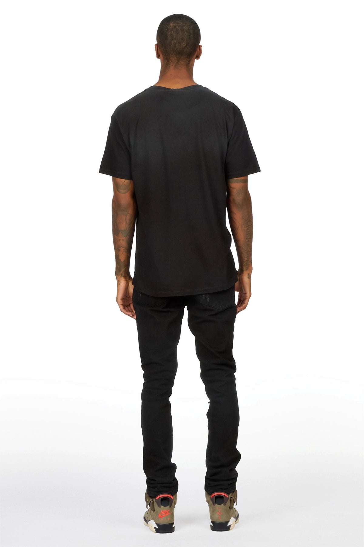 Depino Jet Black Slim Fit Jean