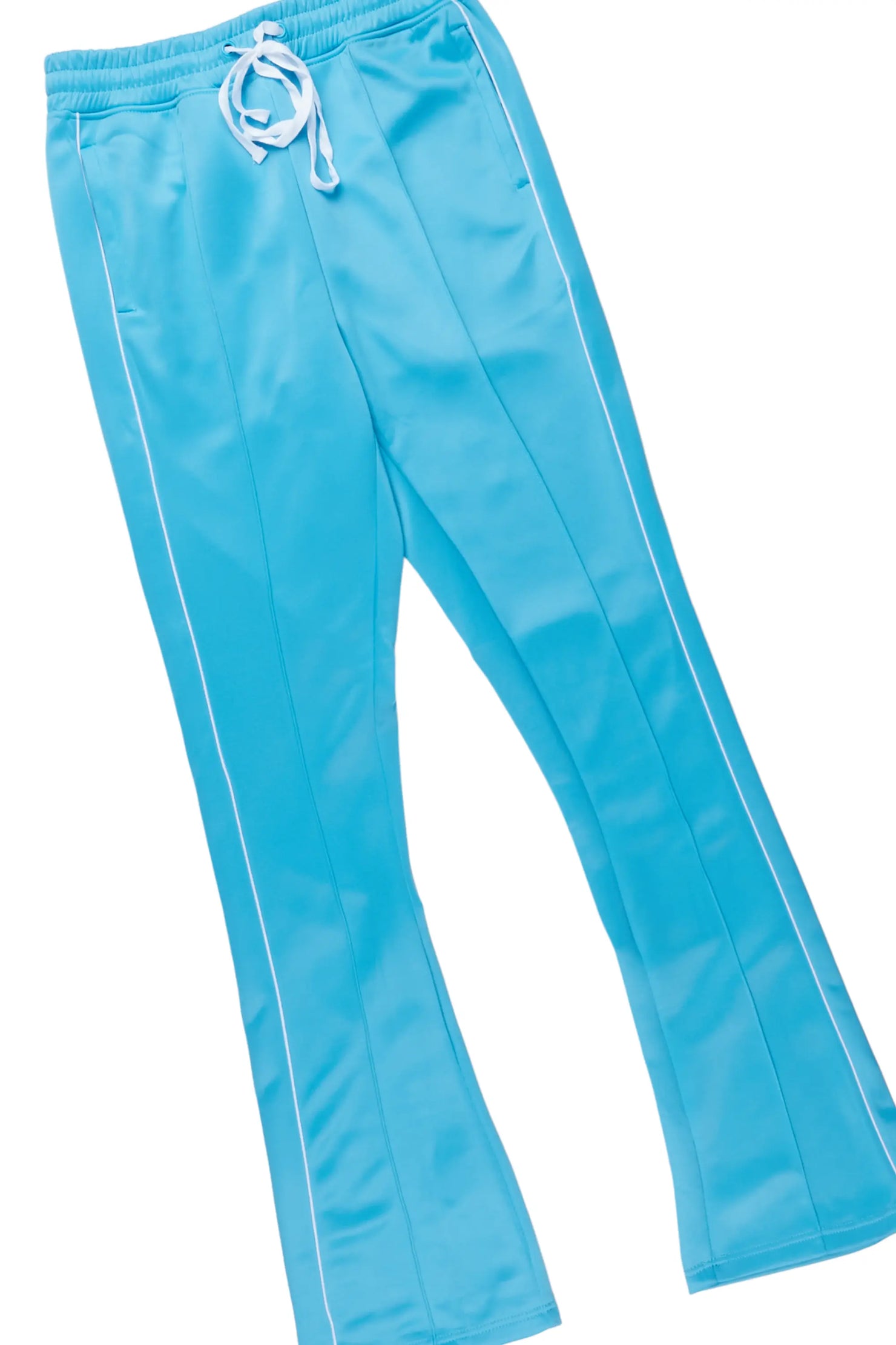 Murdra White/Blue Hoodie Track Set