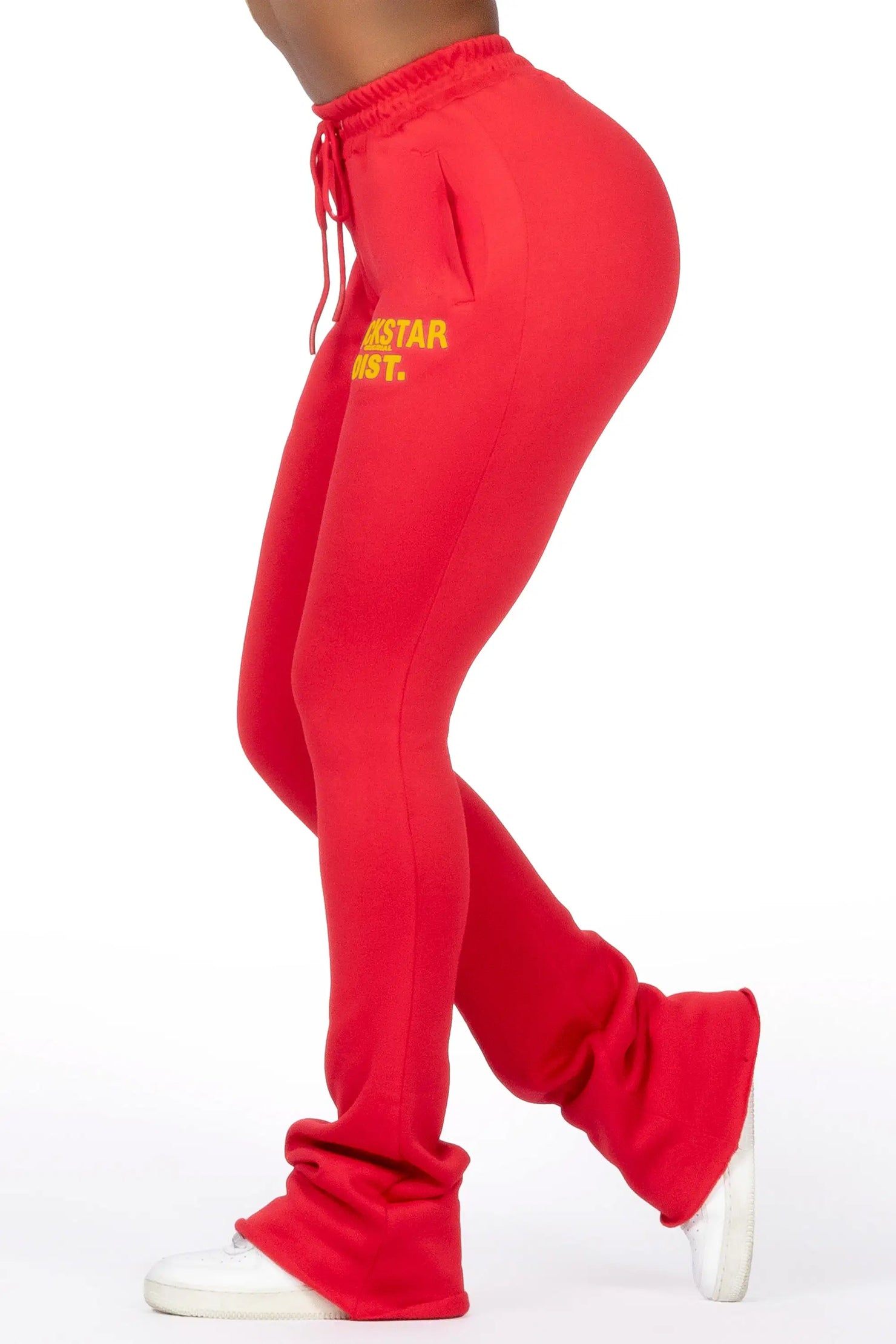 Juliana Red/Yellow Super Stacked Track Pant