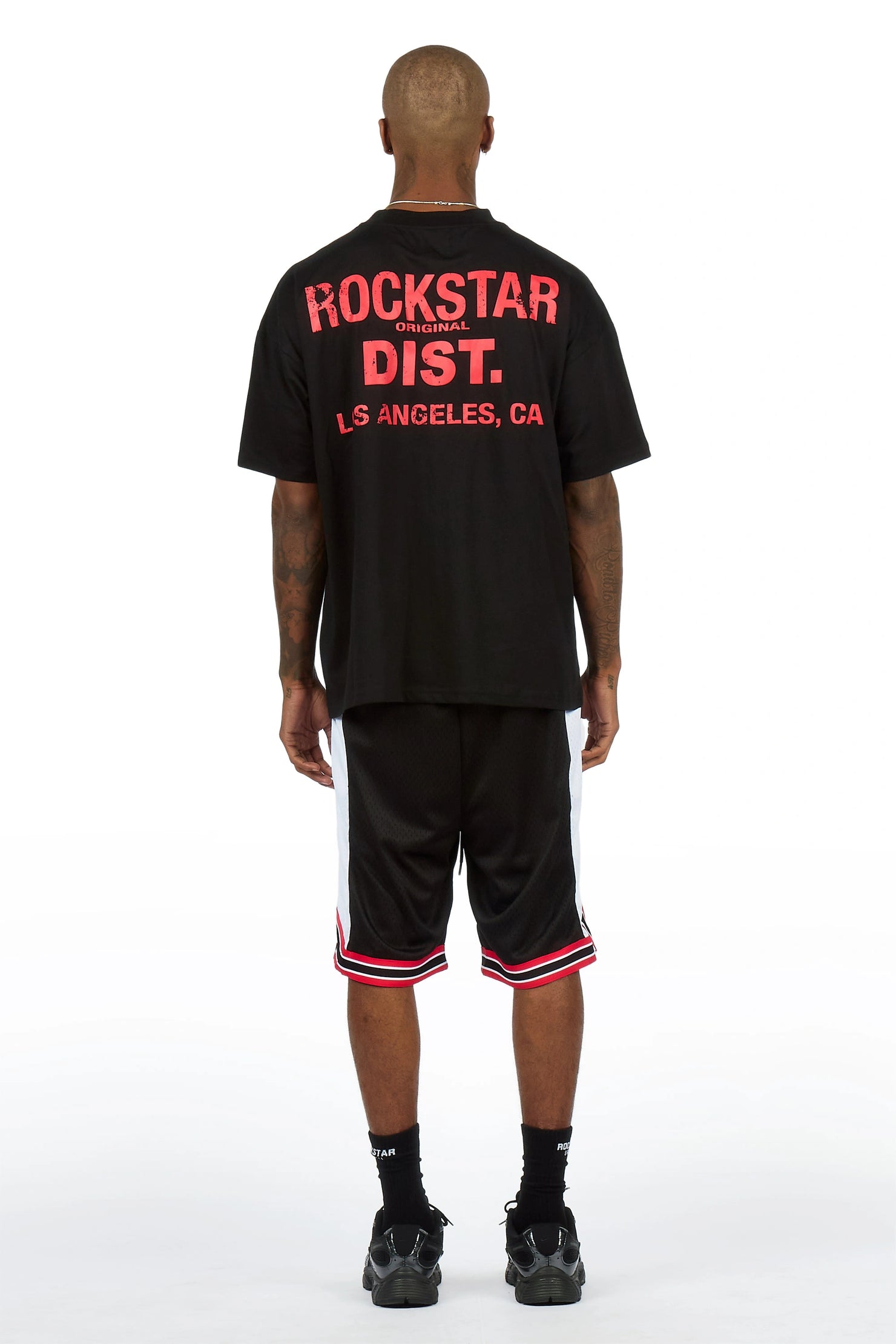 Suzano Black/Black T-Shirt/Short Set