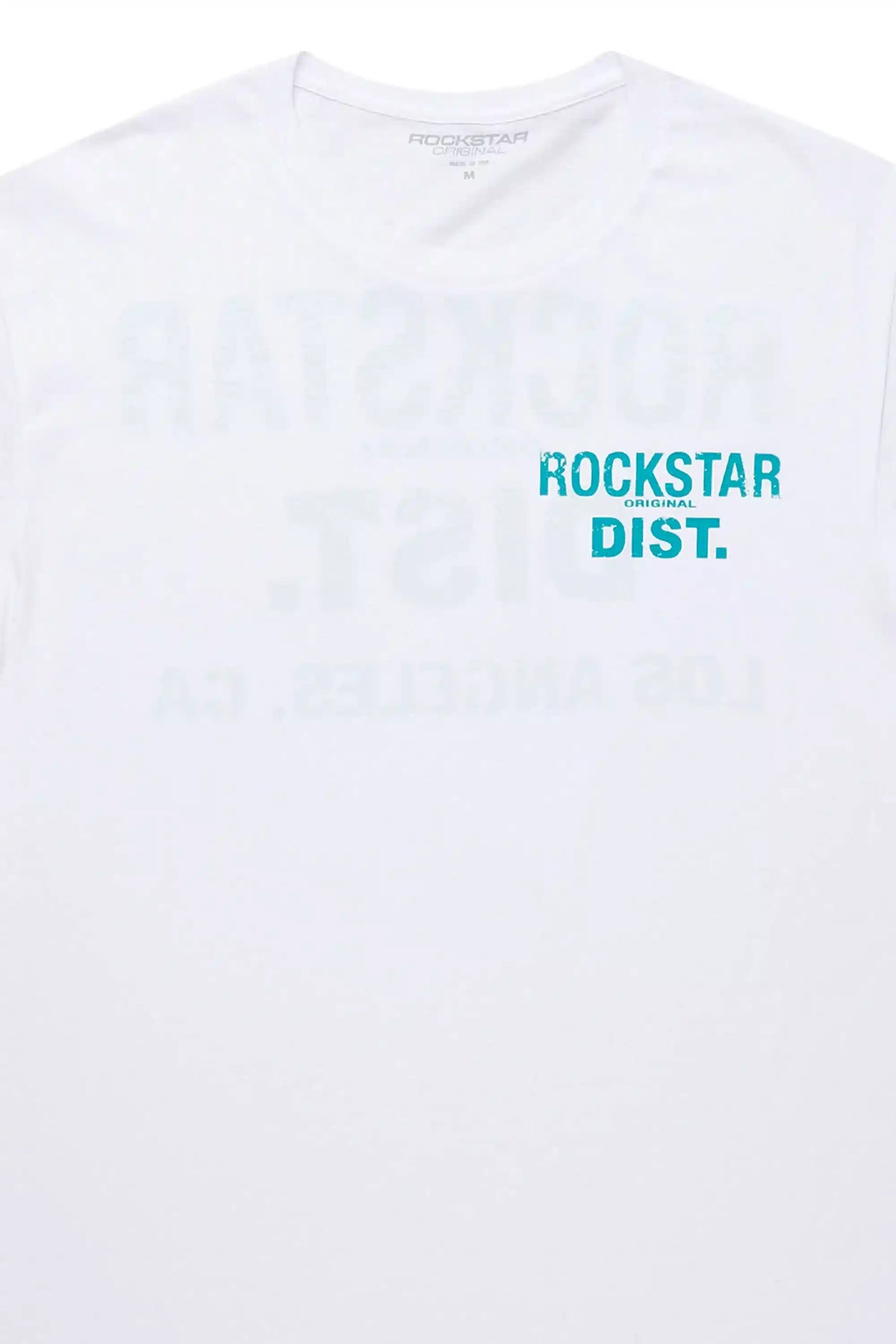 Lake White/Aqua Graphic T-Shirt