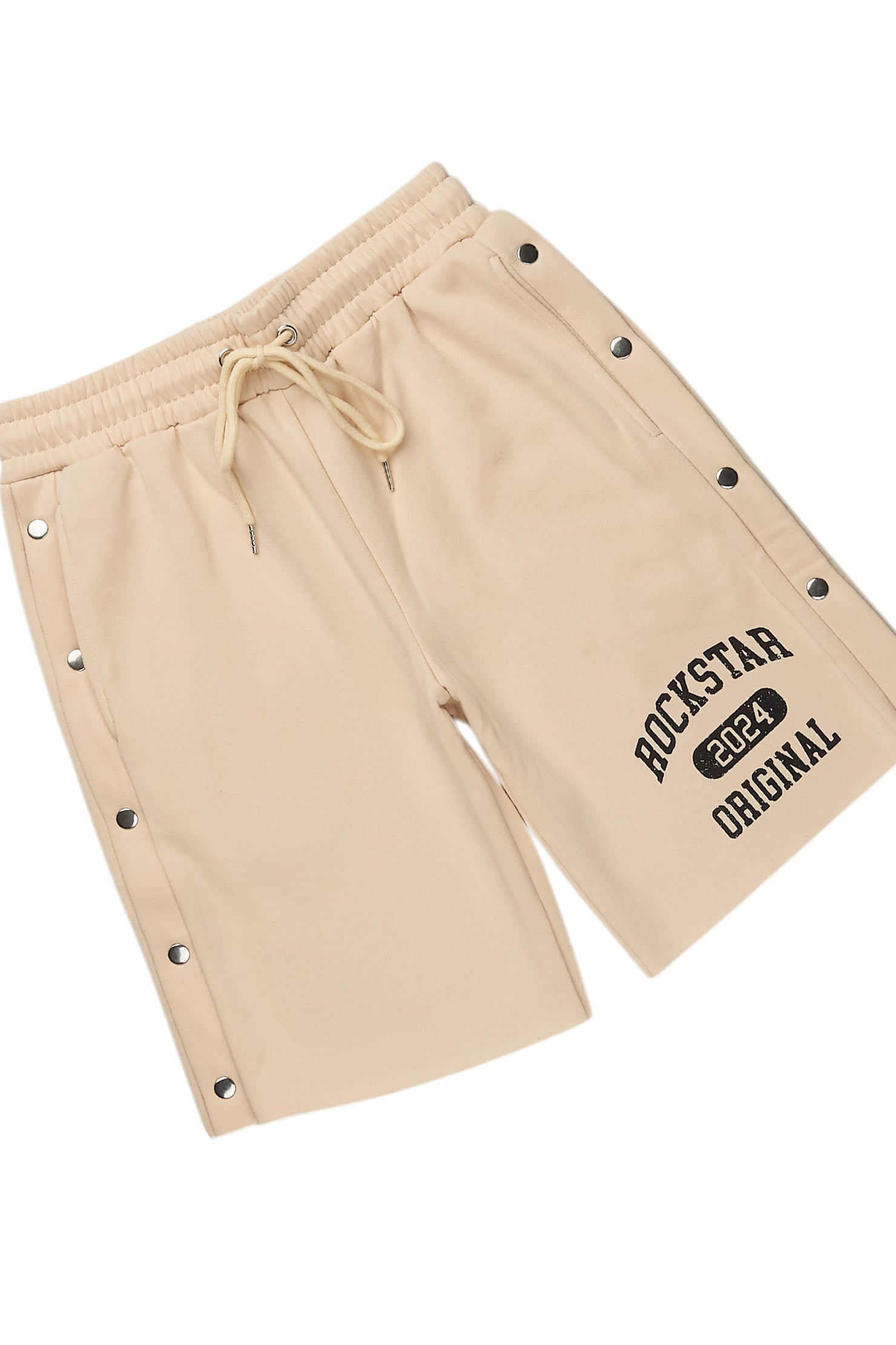 Lex Beige T-Shirt/Short Set