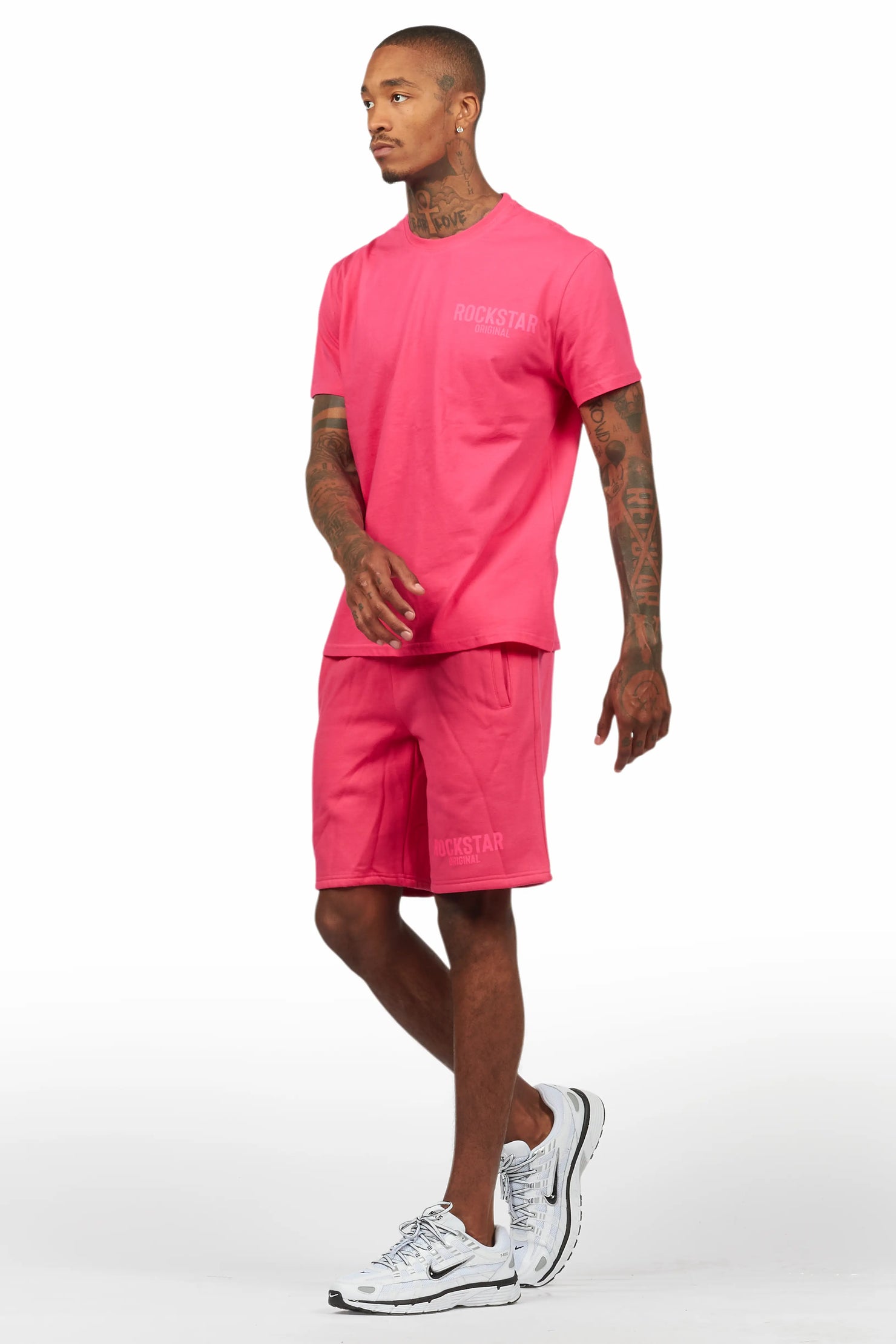 Sana Fuschia Short Set