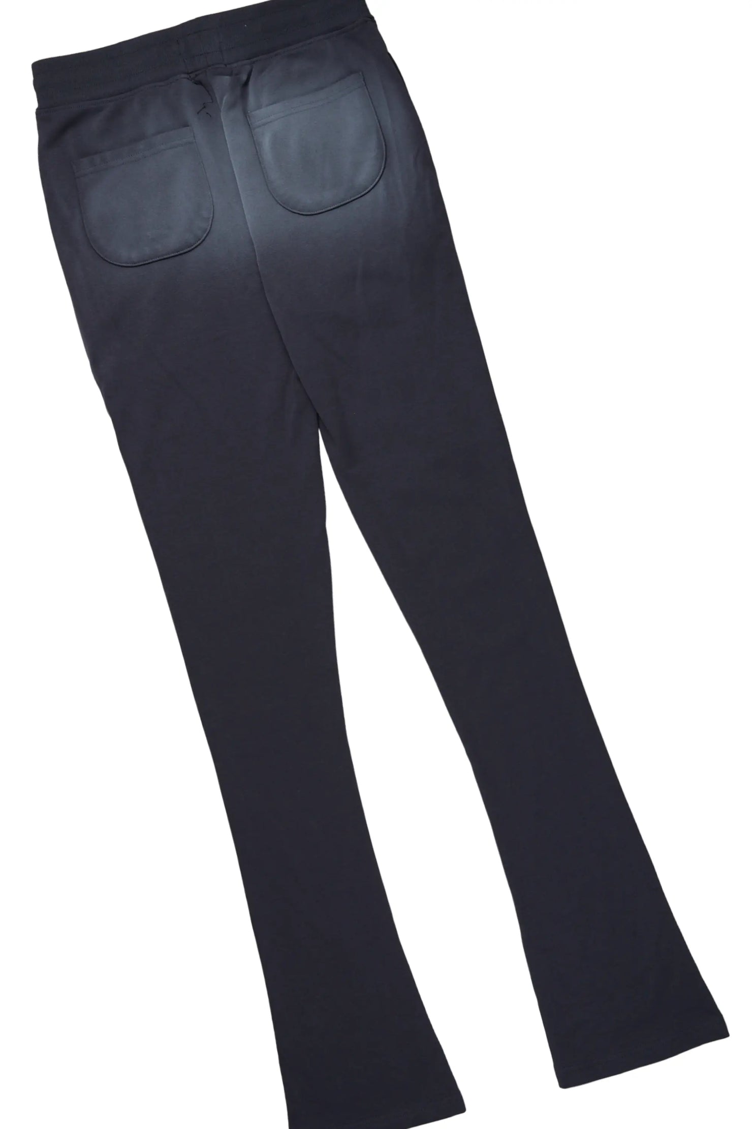 Vadim Charcoal/Black Oversize T-Shirt/Stacked Flare Track Set