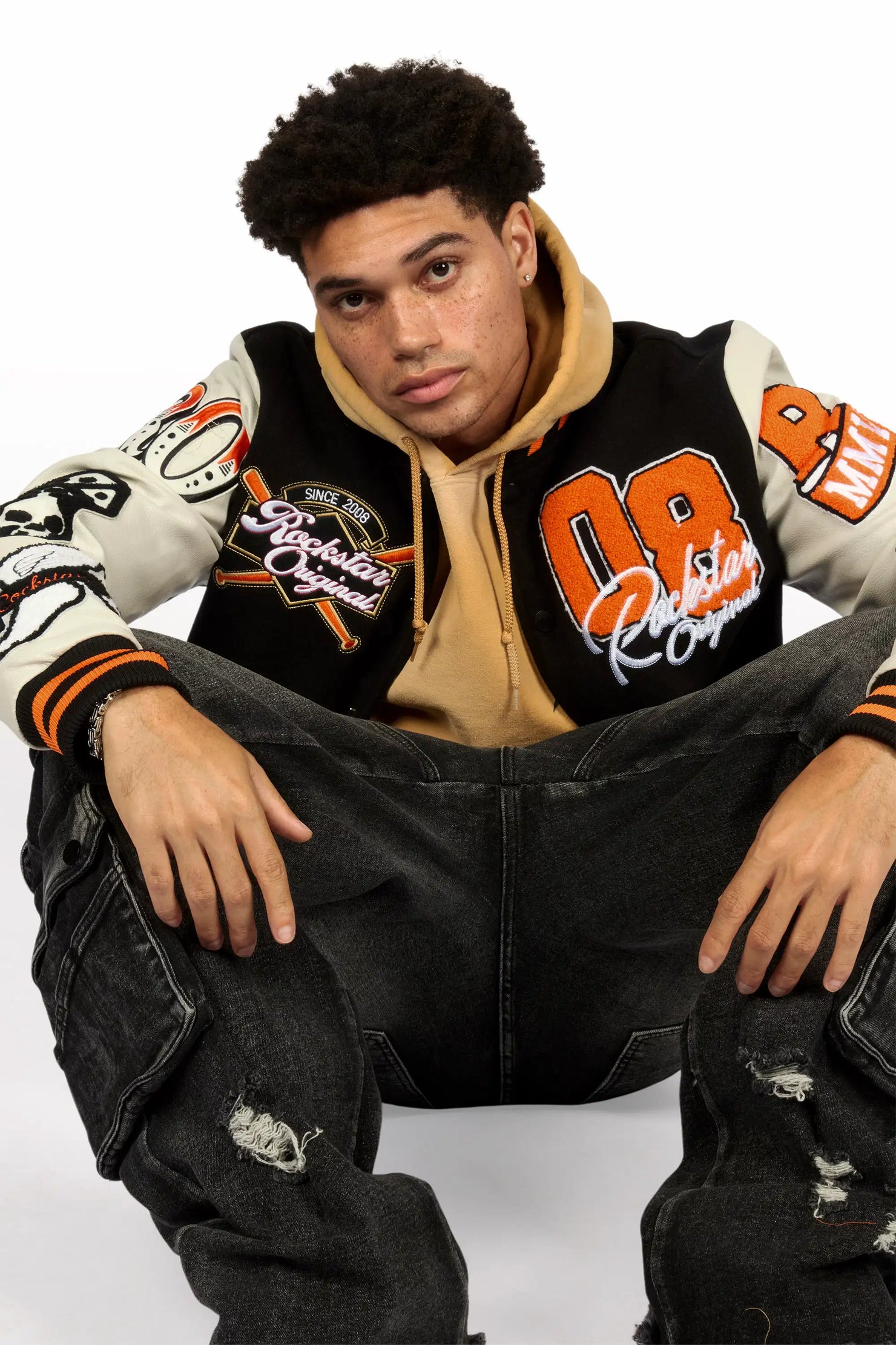 Lyrex Gold/Black Graphic Hoodie