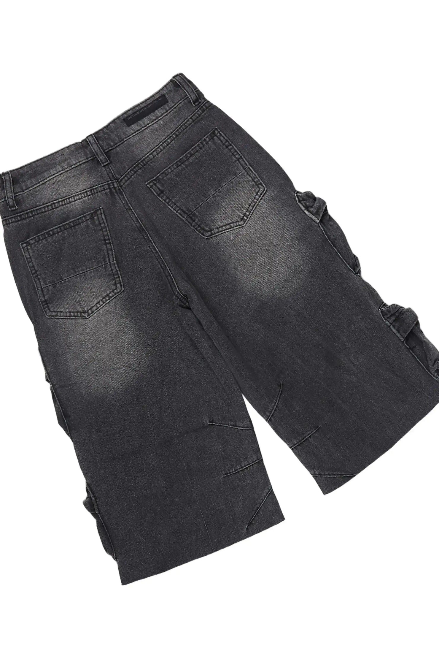 Boys Beau Black T-Shirt Short Set