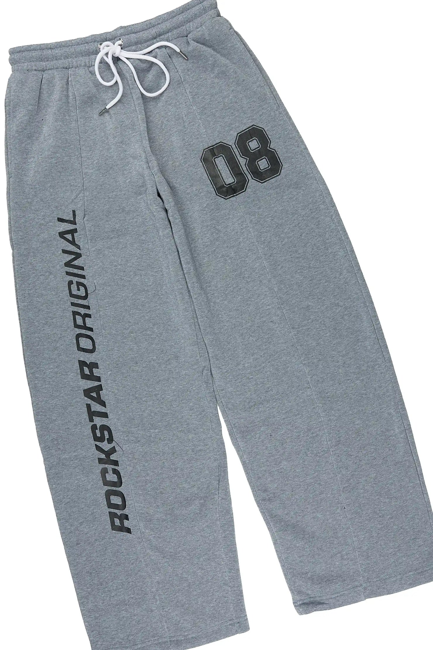 Wenner Heather Grey T-Shirt/Barrel Fit Set
