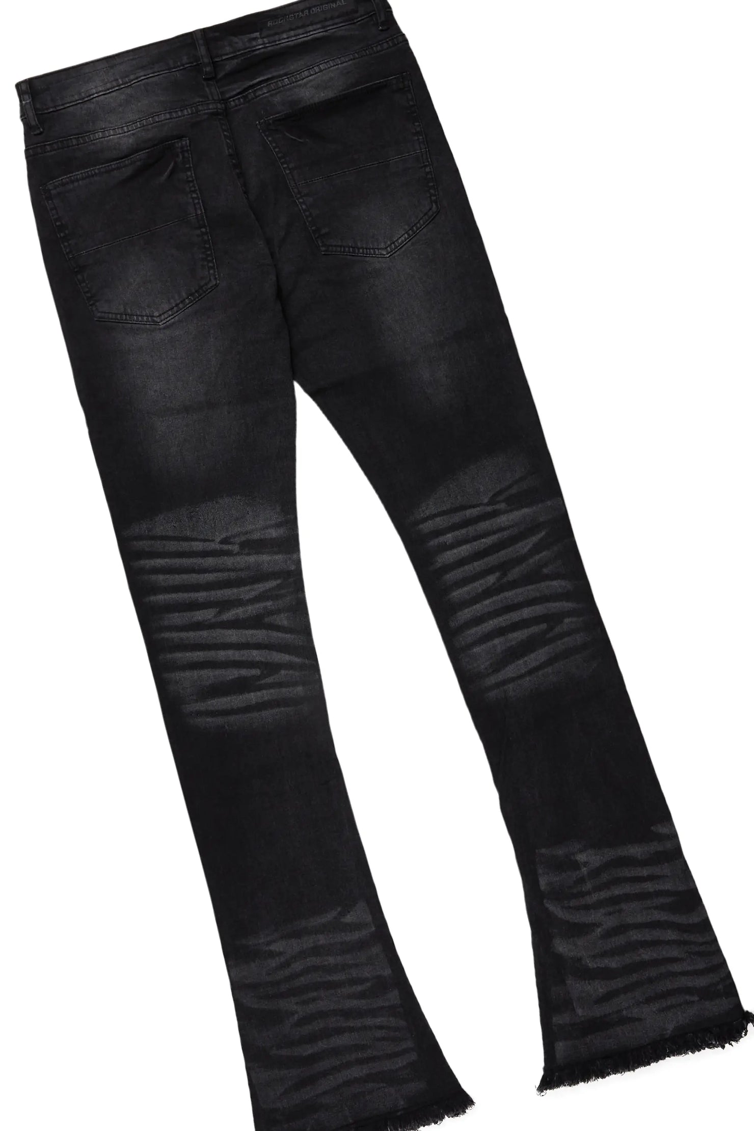 Shoota Grey Hoodie & Florence Stacked Flare Jean Bundle