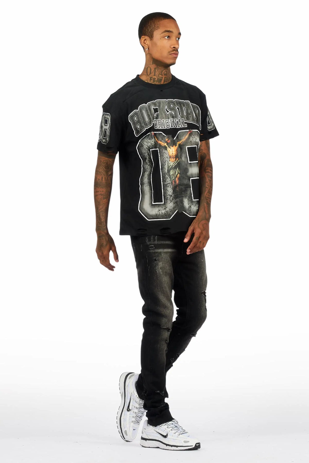 Stellan Black Super Skinny Fit Jean