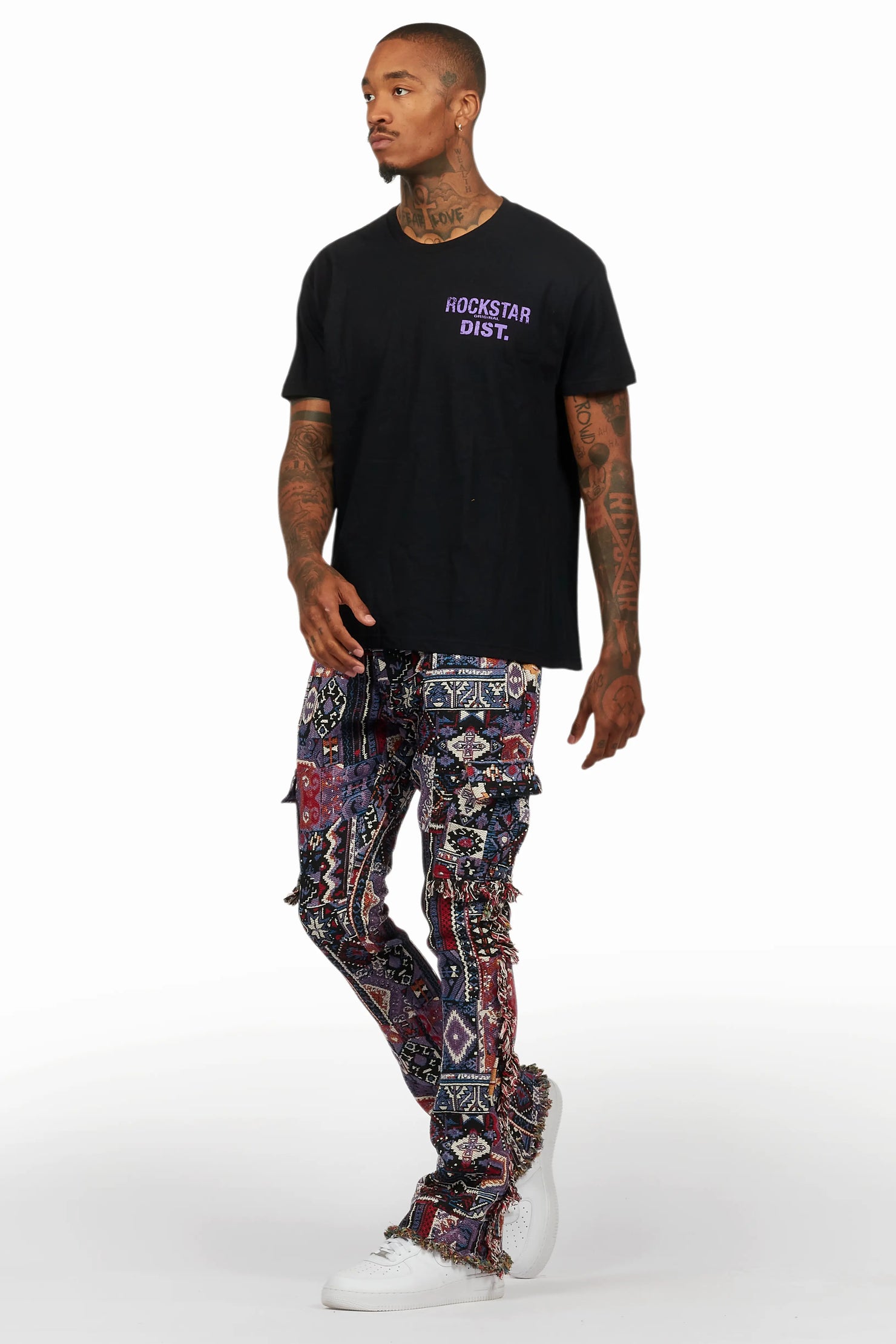 Lake Black/Purple T-Shirt/Tapestry Jean Bundle