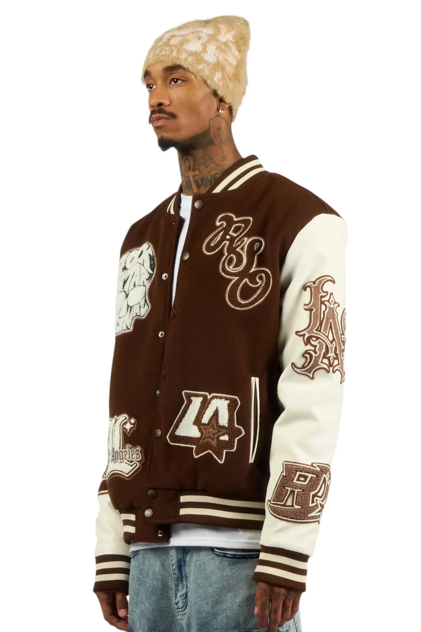 Legion Brown Varsity Jacket