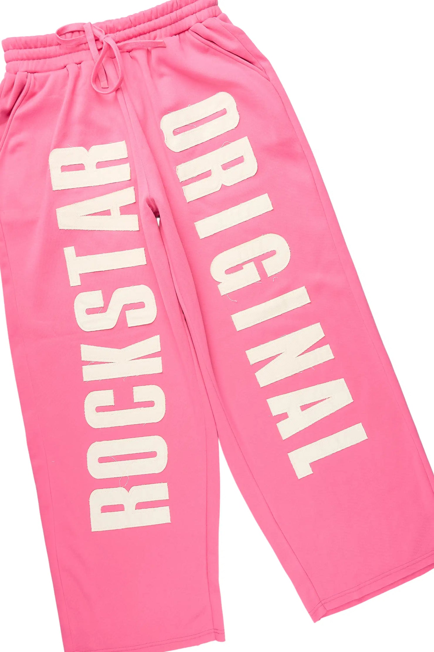 Ashira Hot Pink Baggy Fit Zip Up Track Set