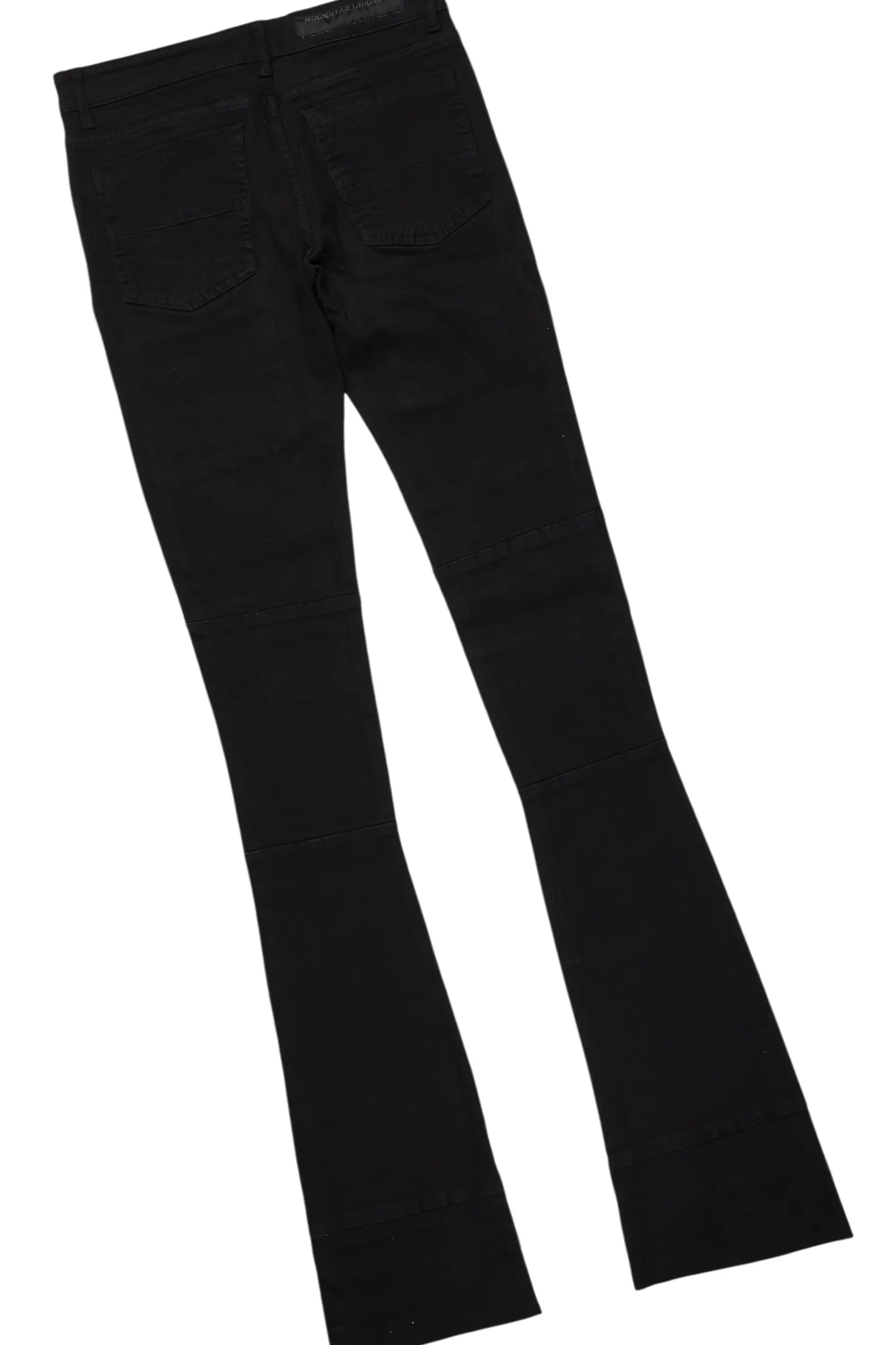 Fields Black Double Layer T-Shirt/Super Stacked Flare Jean Bundle