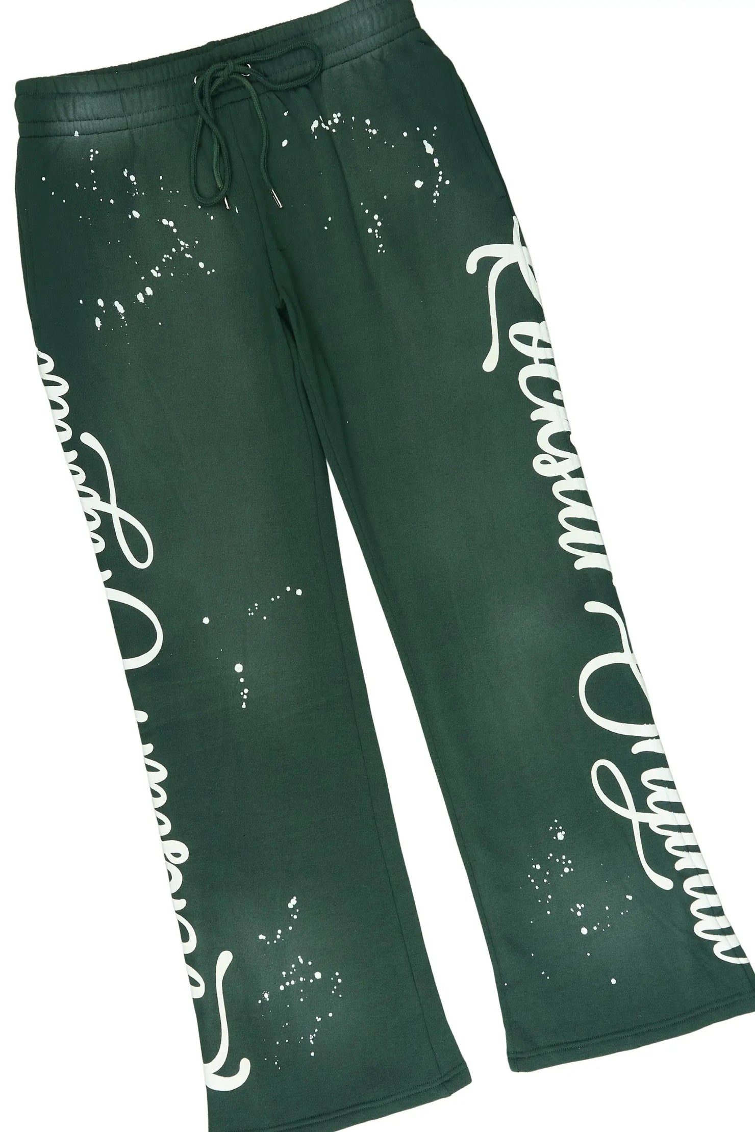 Hanif 2.0 Vintage Forest Green Hoodie/ Relaxed Pant Track Set