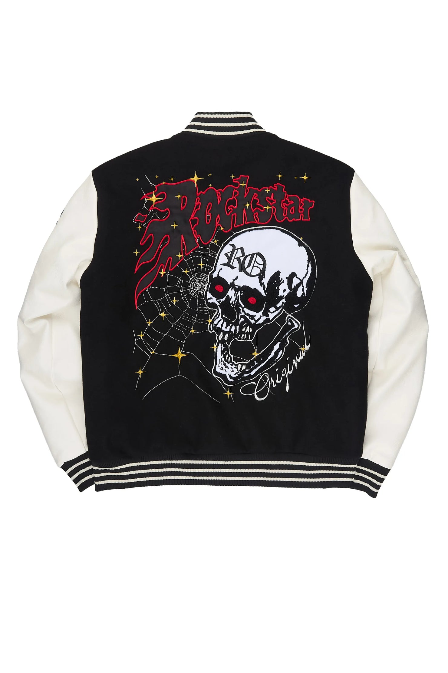 Brennin Black Varsity Jacket