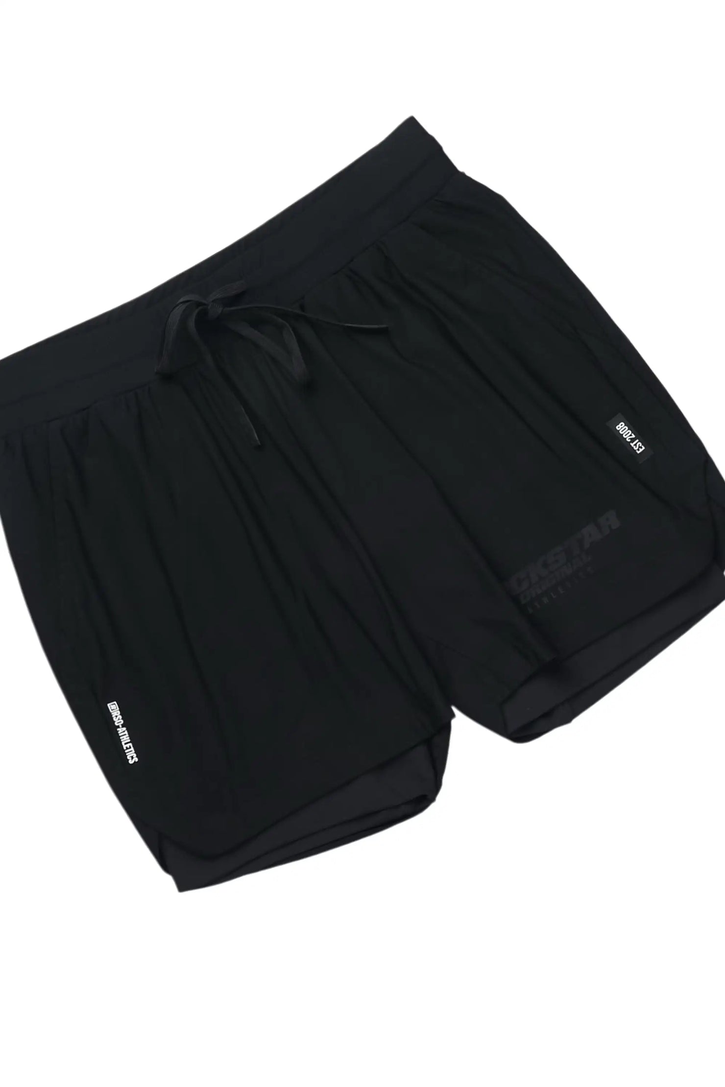 Strength Black T-Shirt Short Set