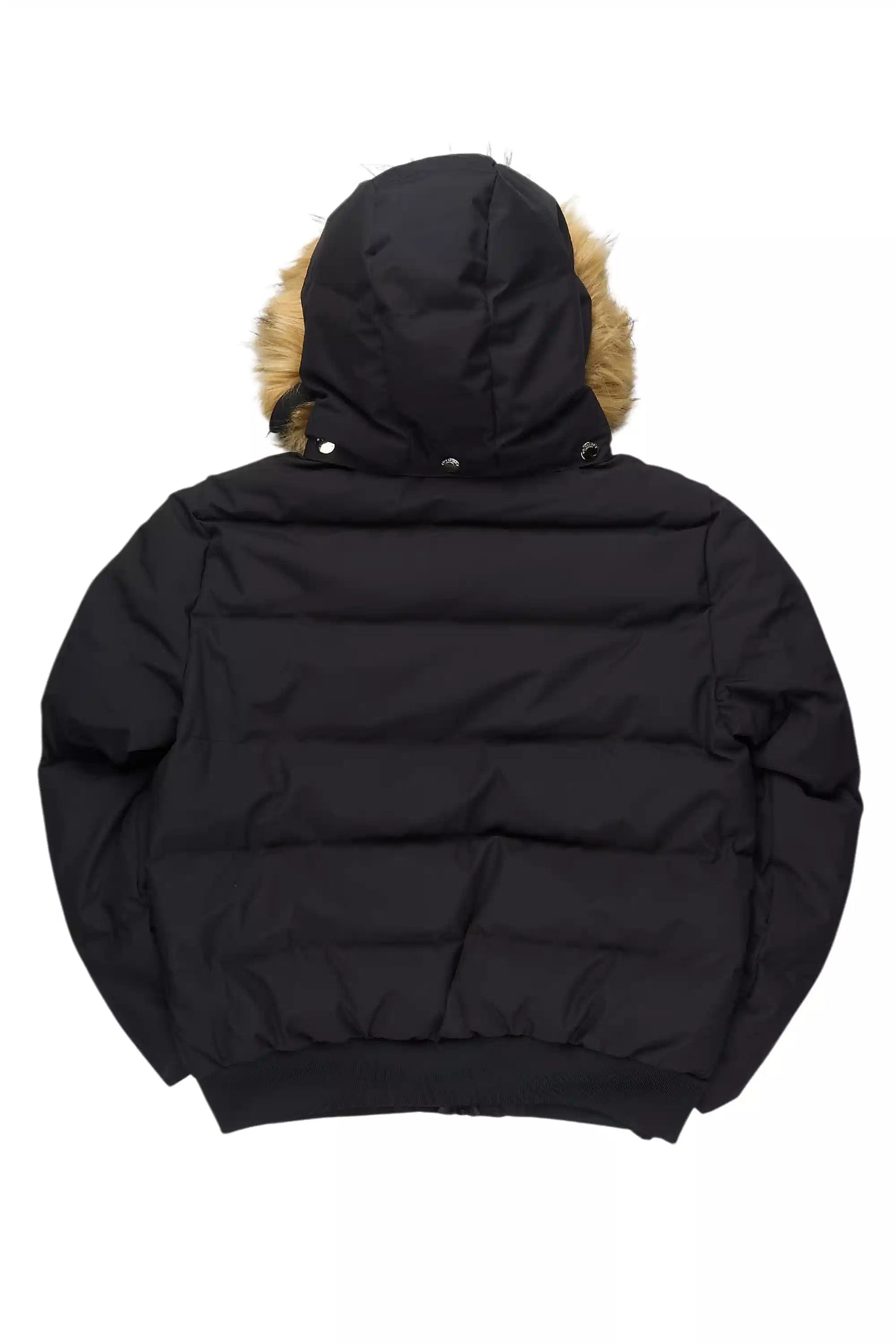 Keoni Black Puffer Jacket