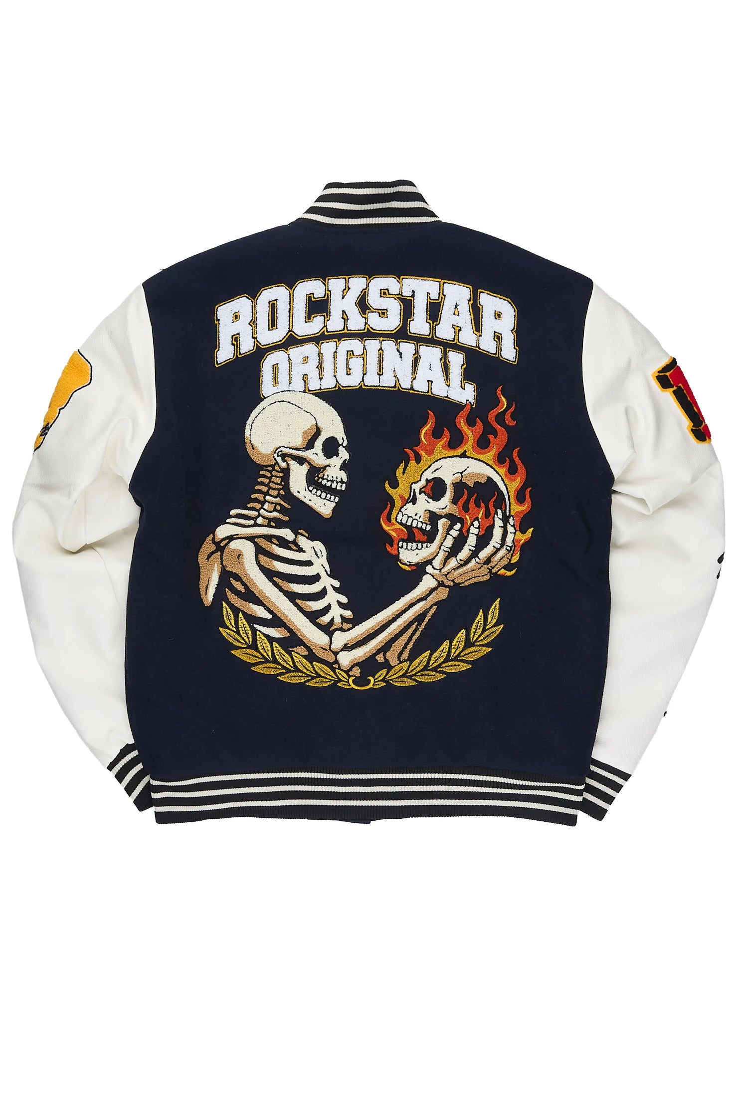 Griffith Navy Varsity Jacket