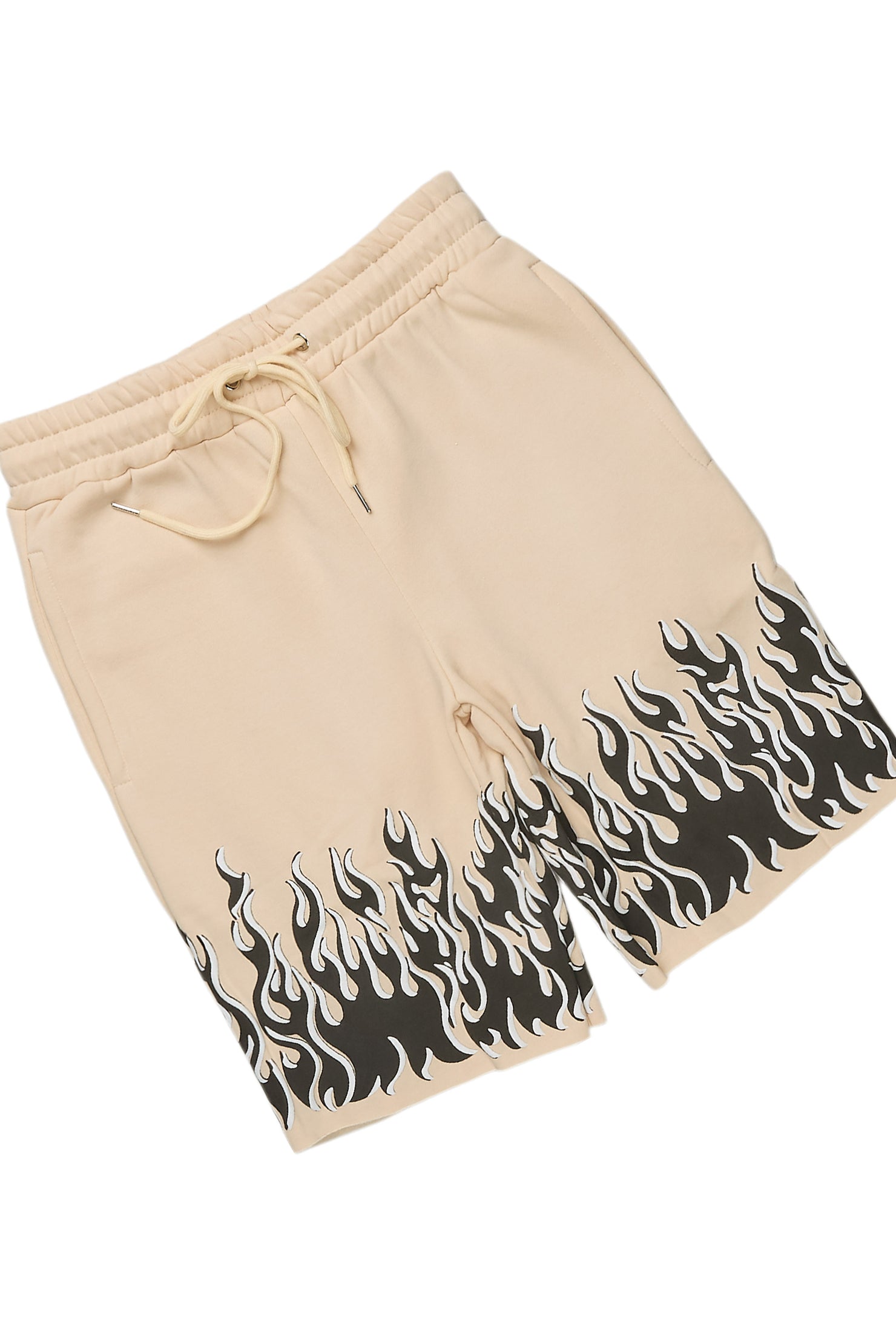 Bubble Beige T-Shirt/Short Set