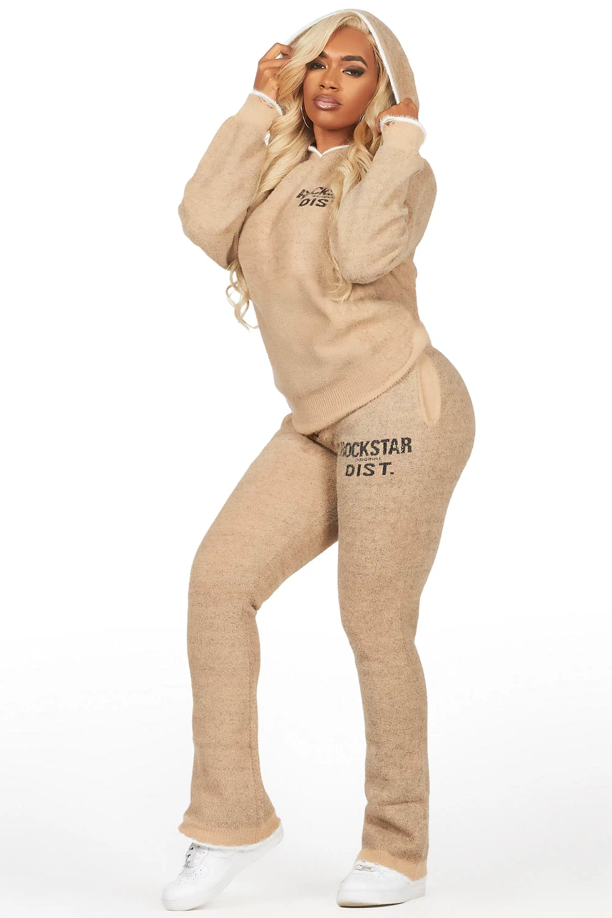 Talisha Beige Super Stacked Trackset