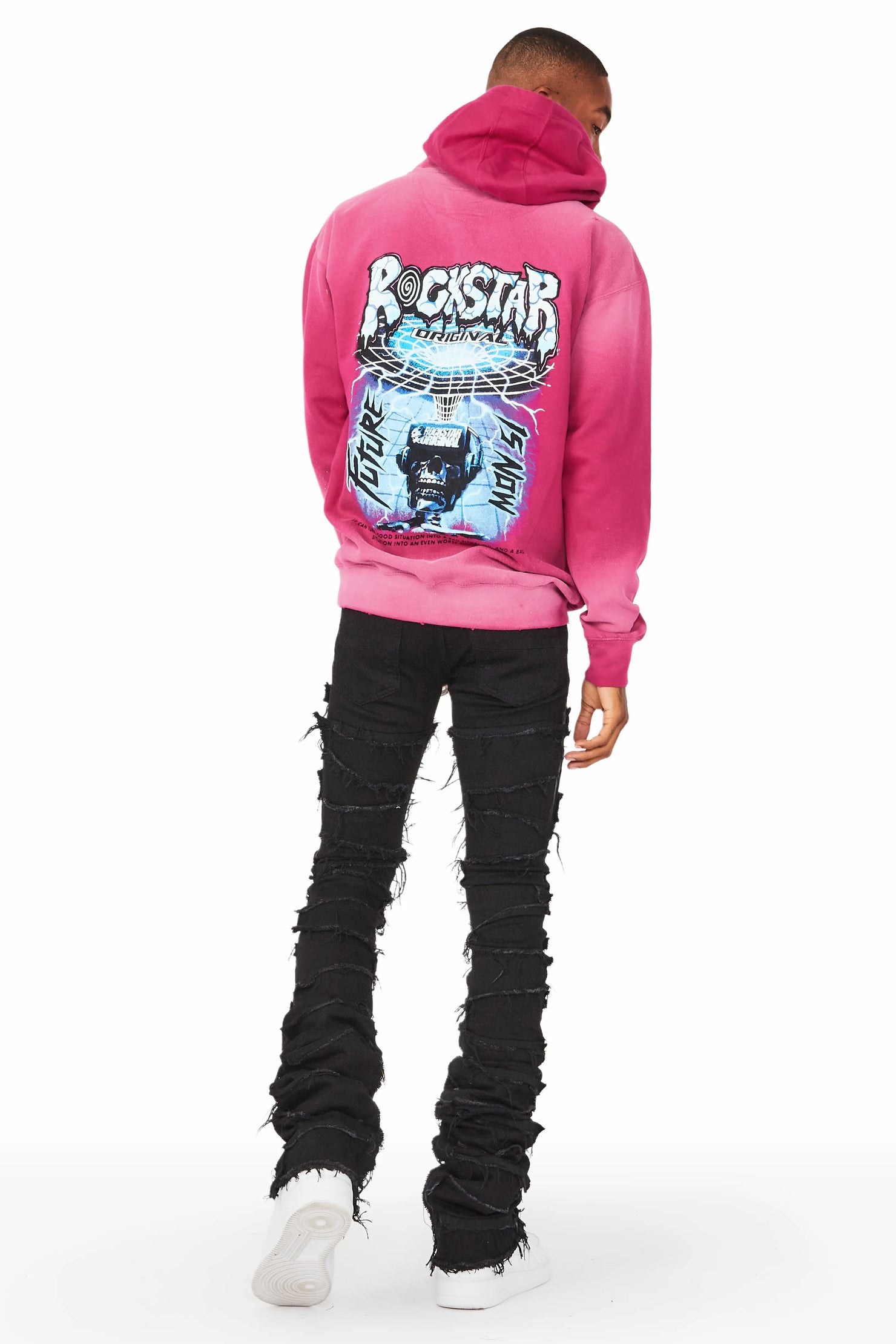 Gorka Pink Graphic Hoodie