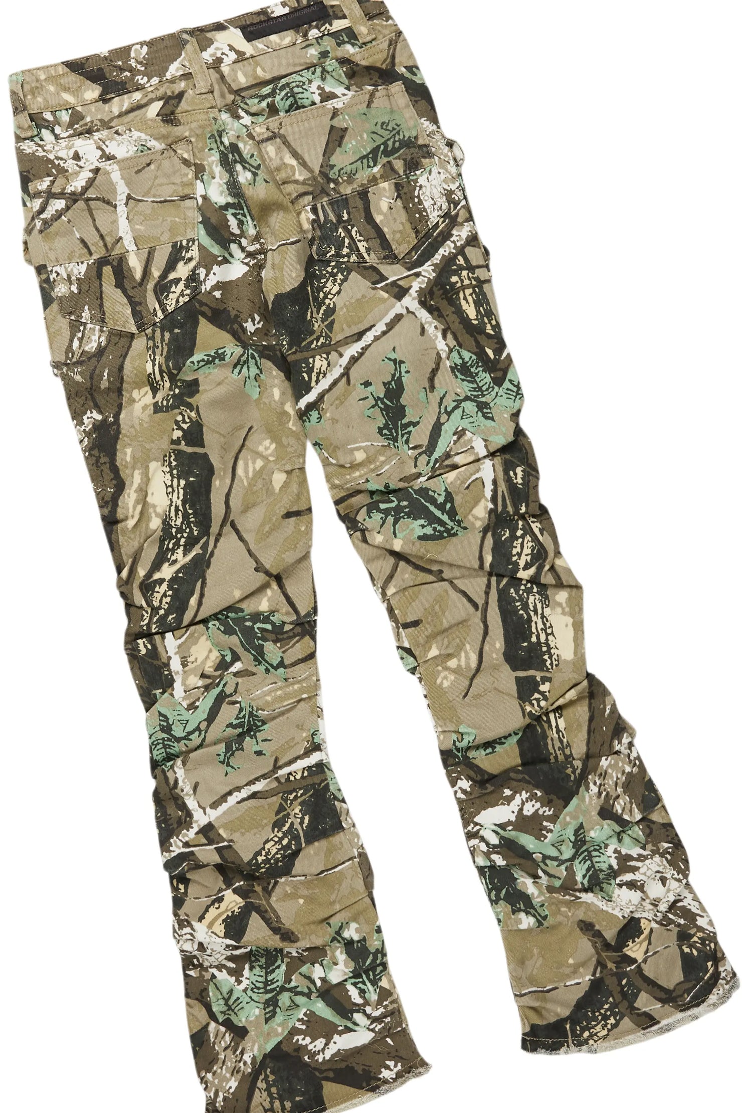 Boys Amos Grey T-Shirt/Stacked Flare Jean Set