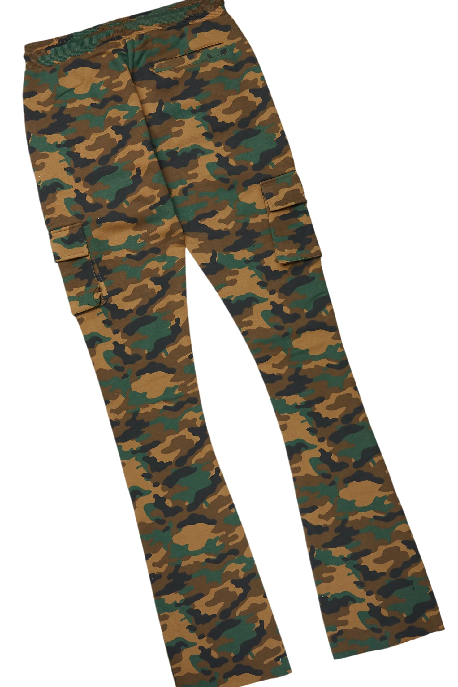 Eppy Black Long Sleeve T-Shirt & Admir Stacked Flare Track Set