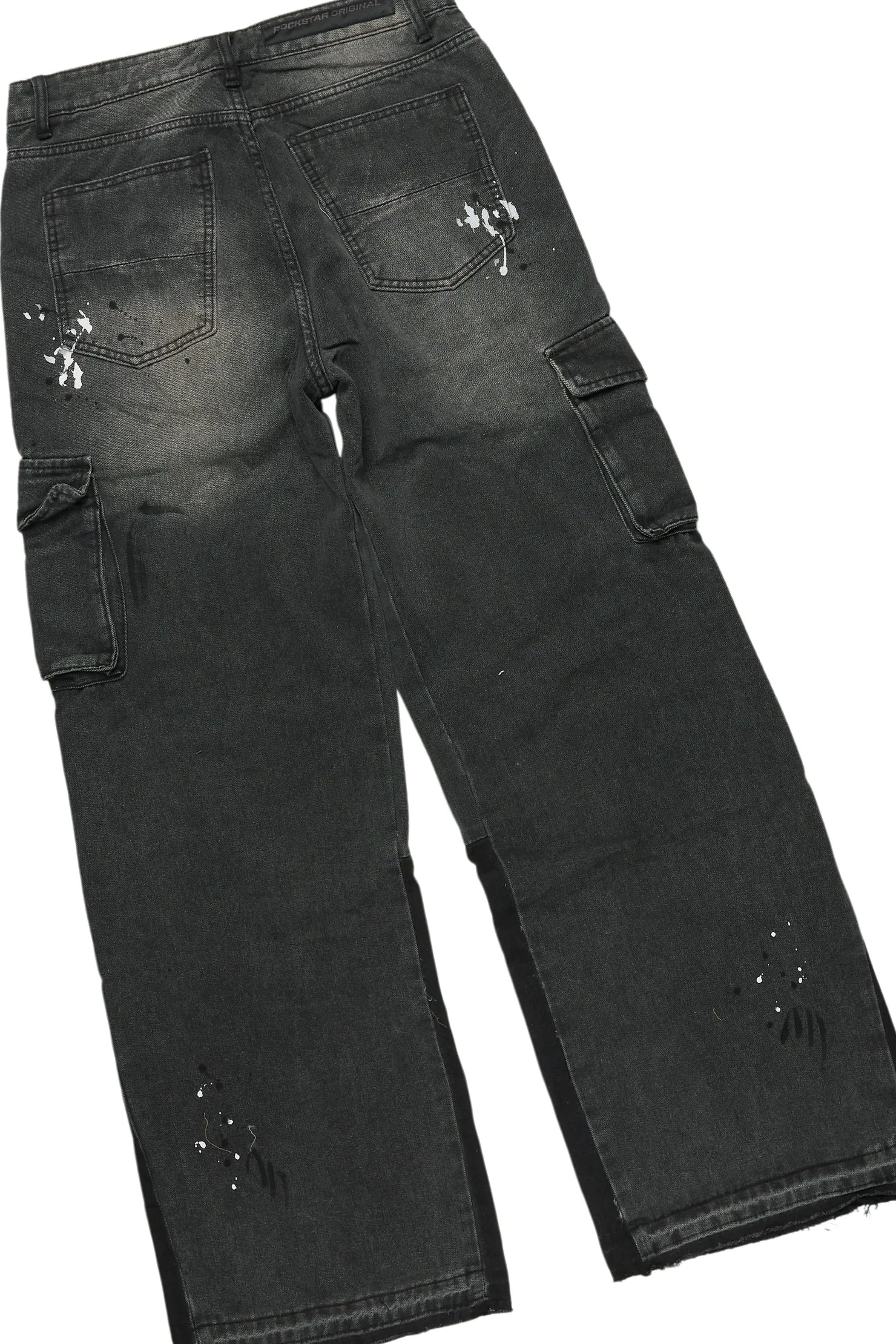 States Grey Mohair Hoodie/Baggy Fit Jean Bundle