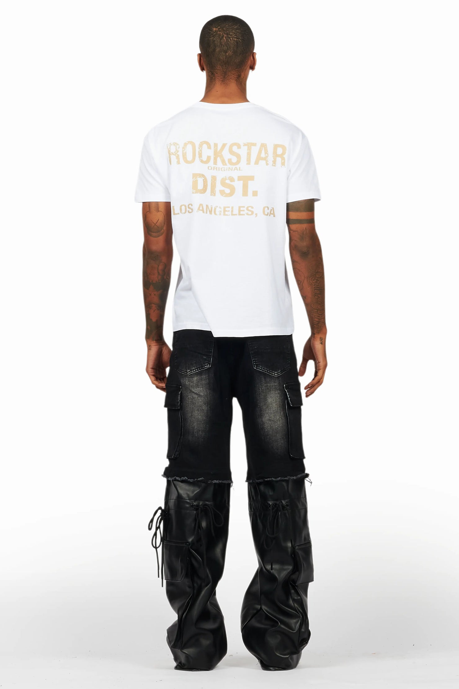 Baatar Black Baggy Fit Jean