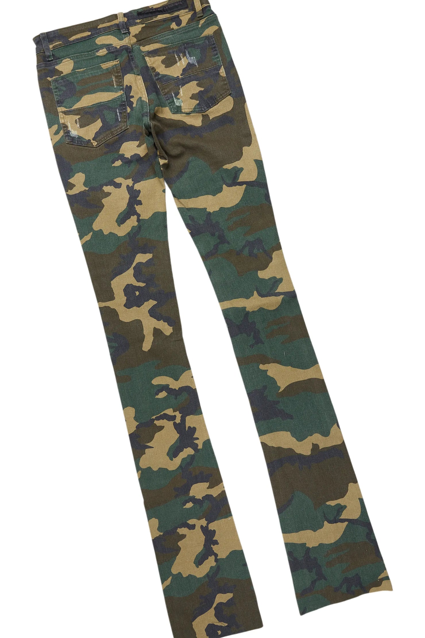 Lake Khaki Hoodie & Petrus Stacked Flare Jean Bundle