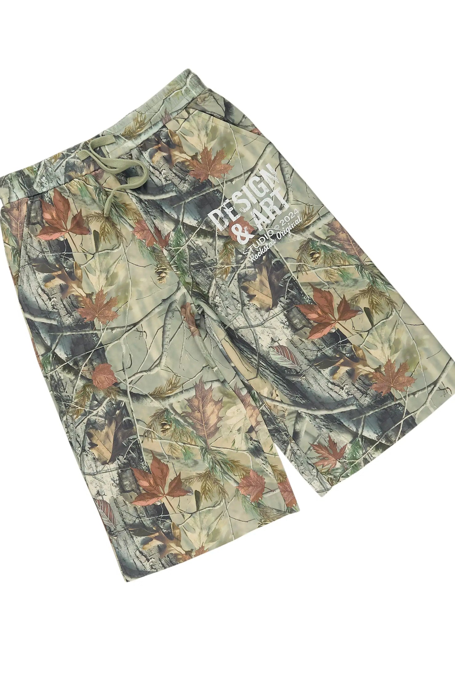 Boys Sid Tree Camo Jort Set