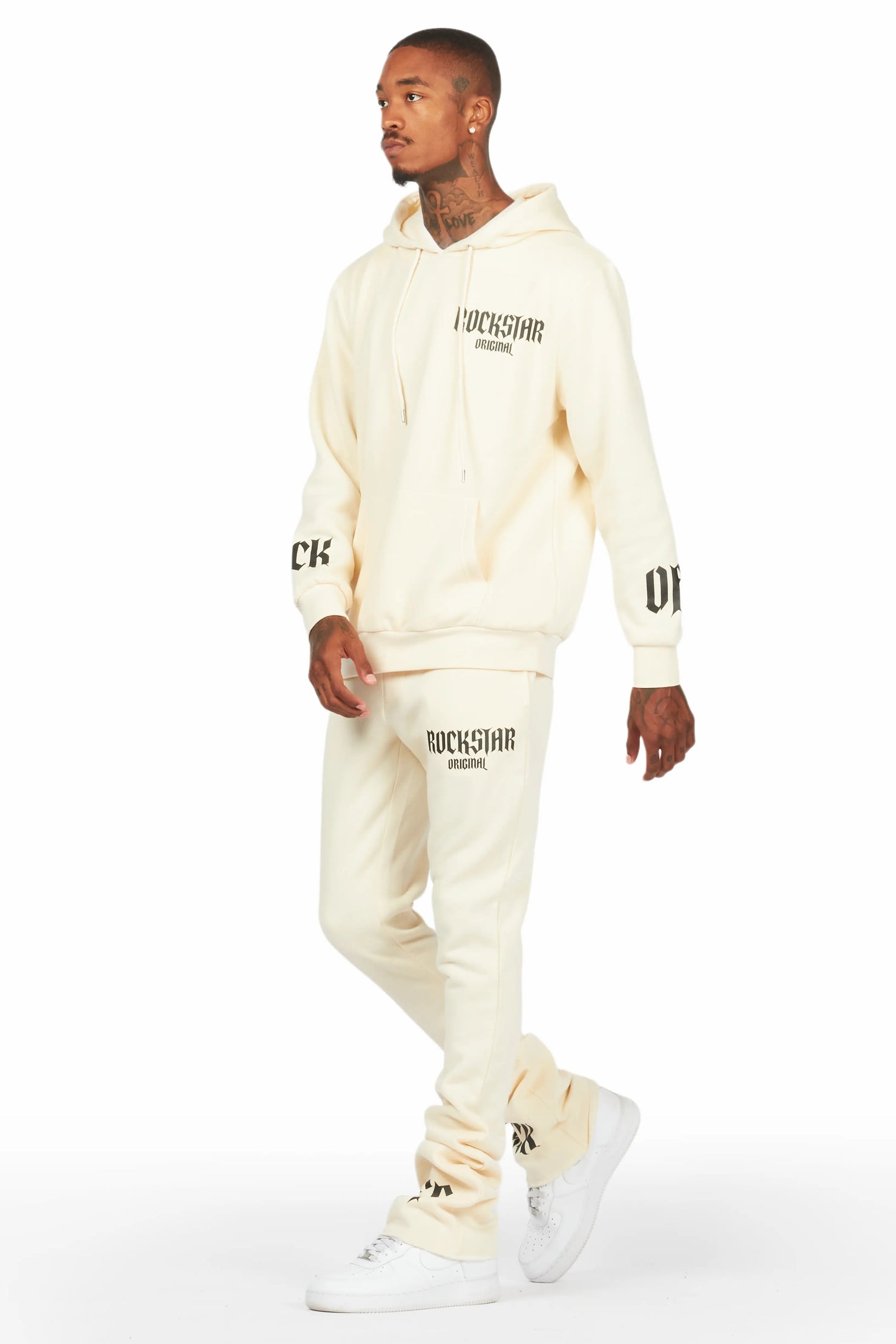 Omar Tan Stacked Flare Track Set