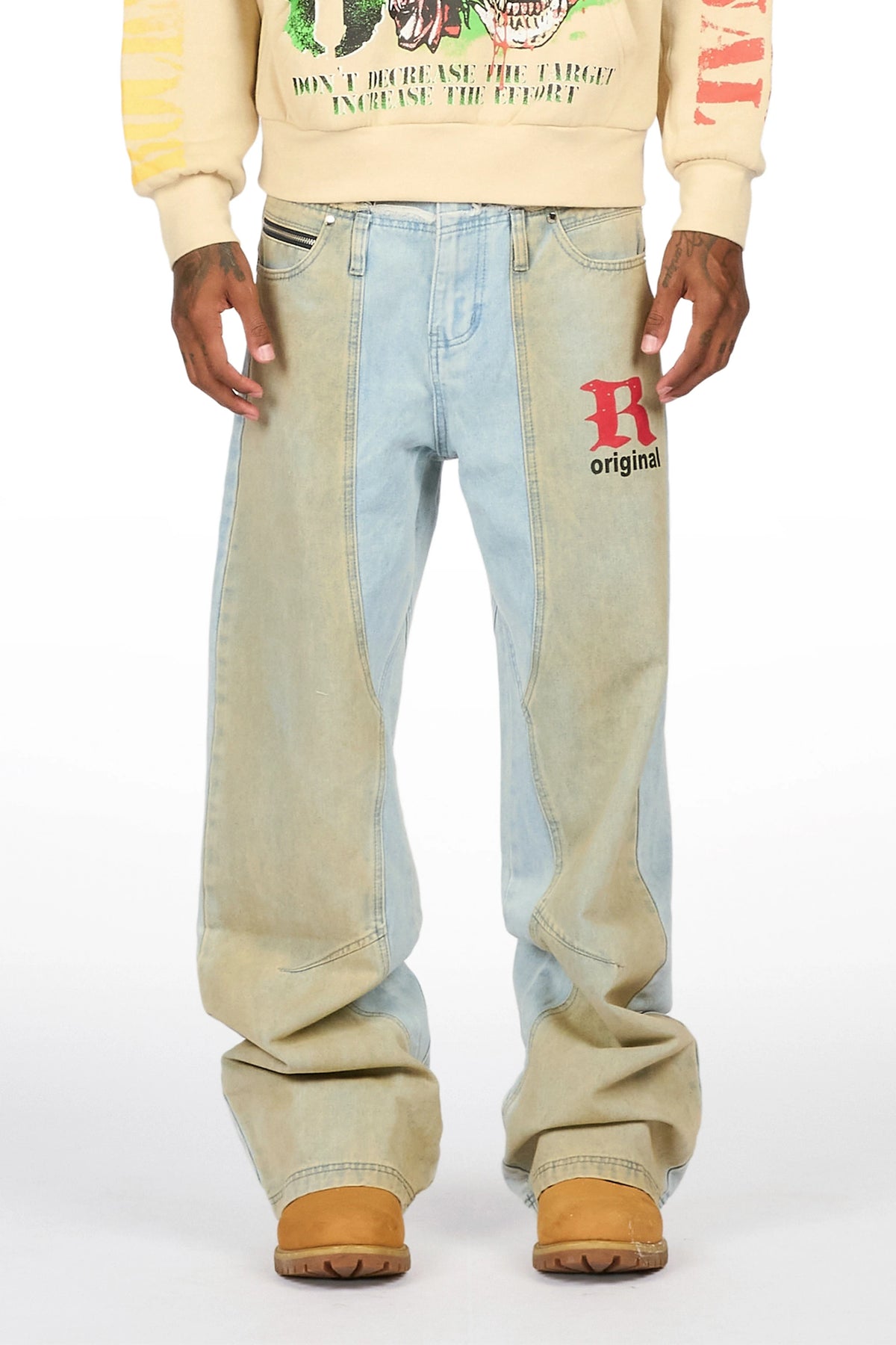 Ronin Blue Baggy Fit Jean