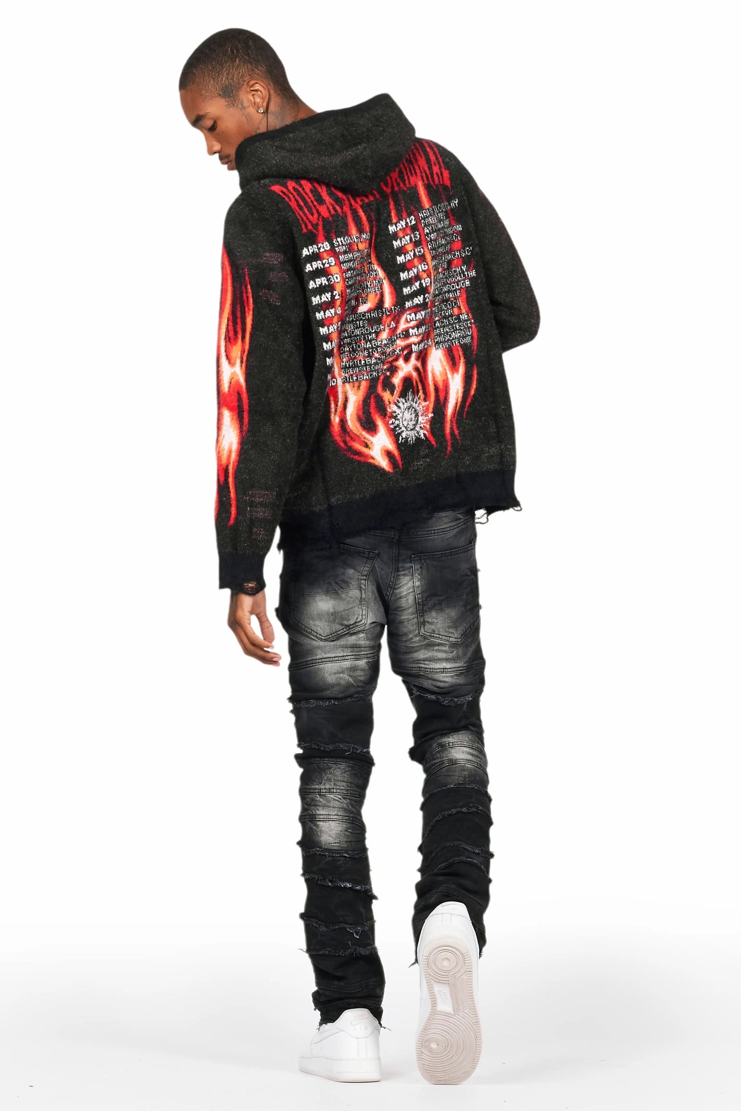 Franko Black Slim Fit Jean