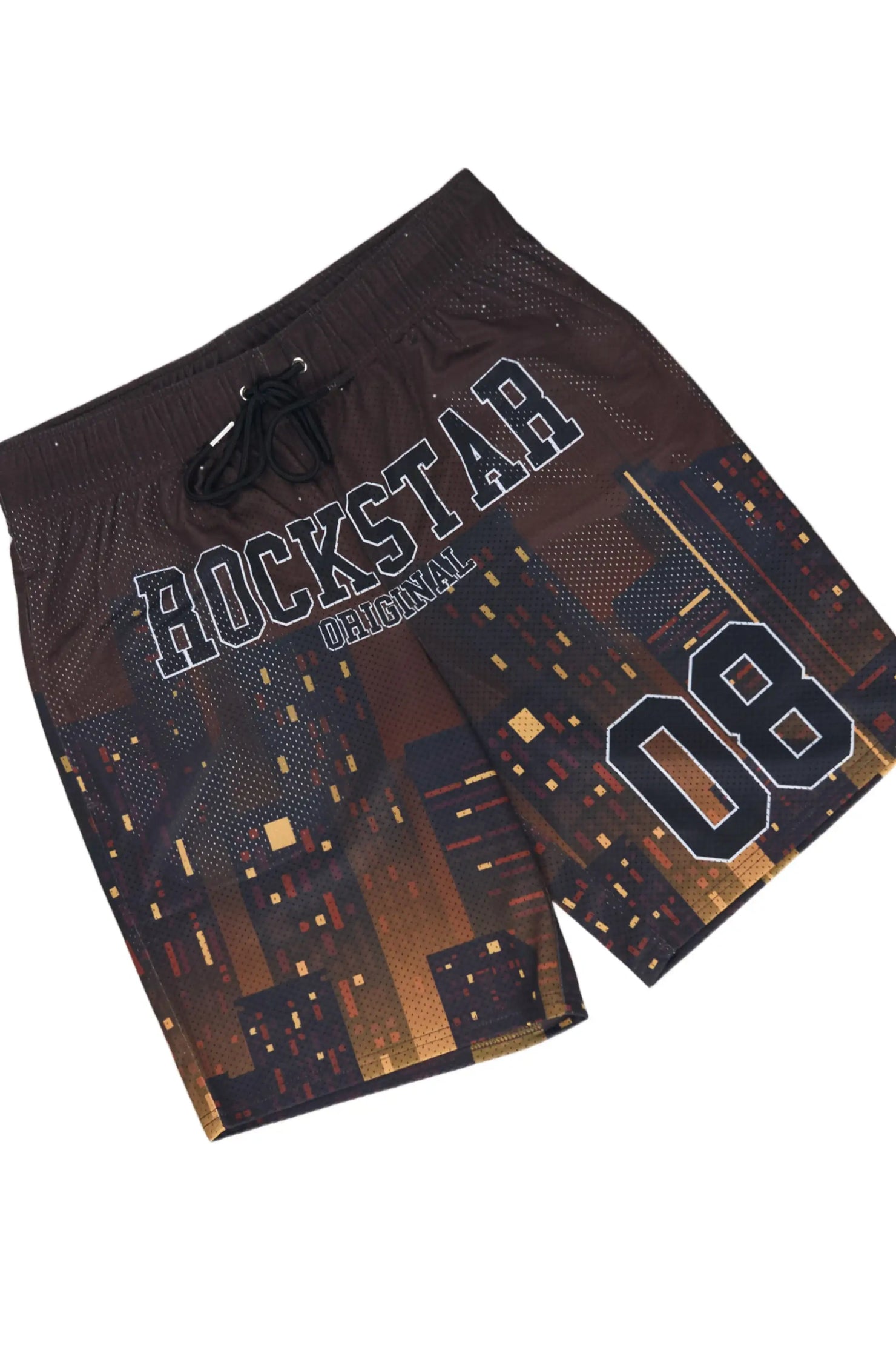 Andres Brown T-Shirt Short Set