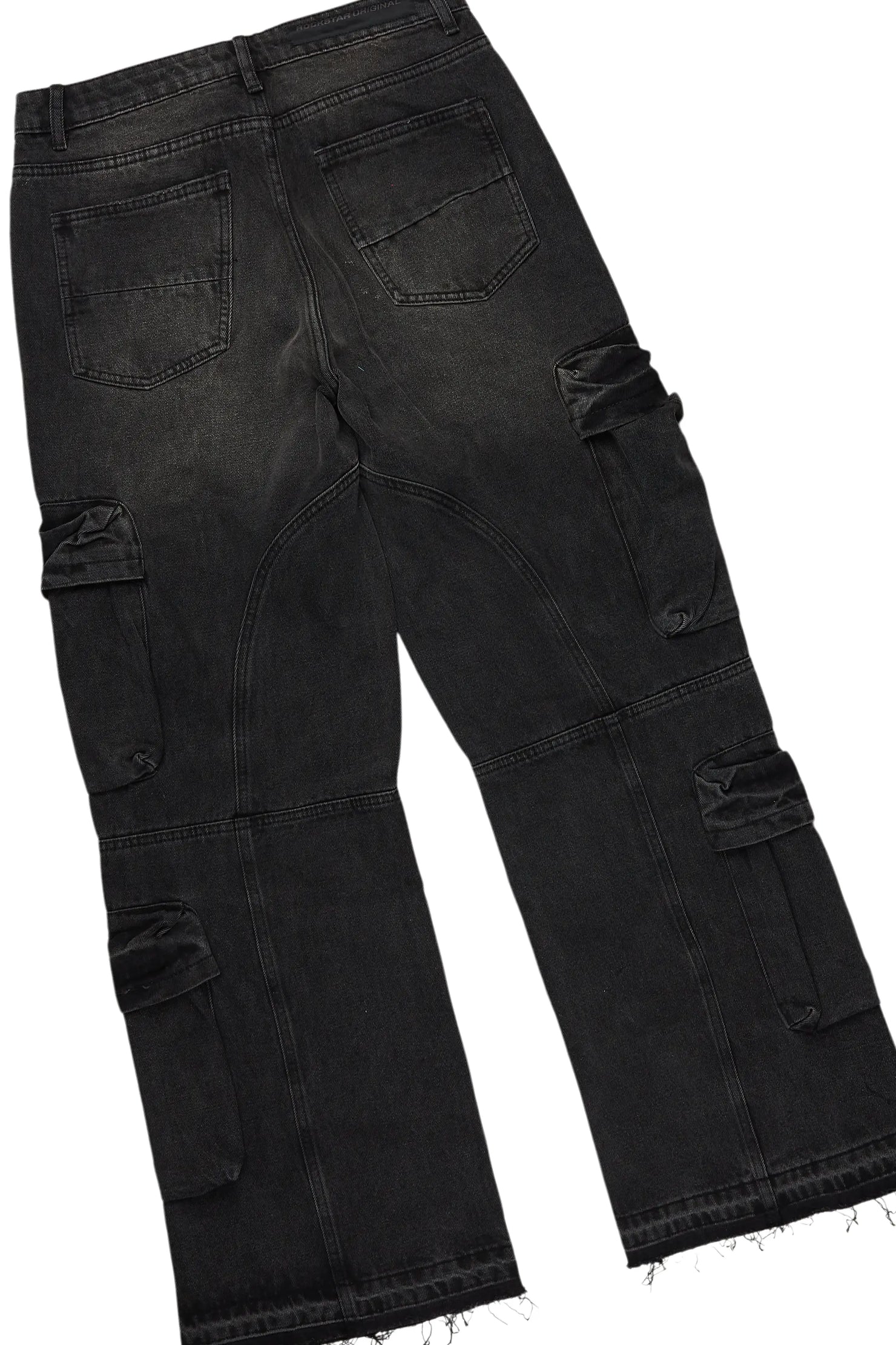 Danby Black Long Sleeve T-Shirt/Baggy Cargo Jean Bundle