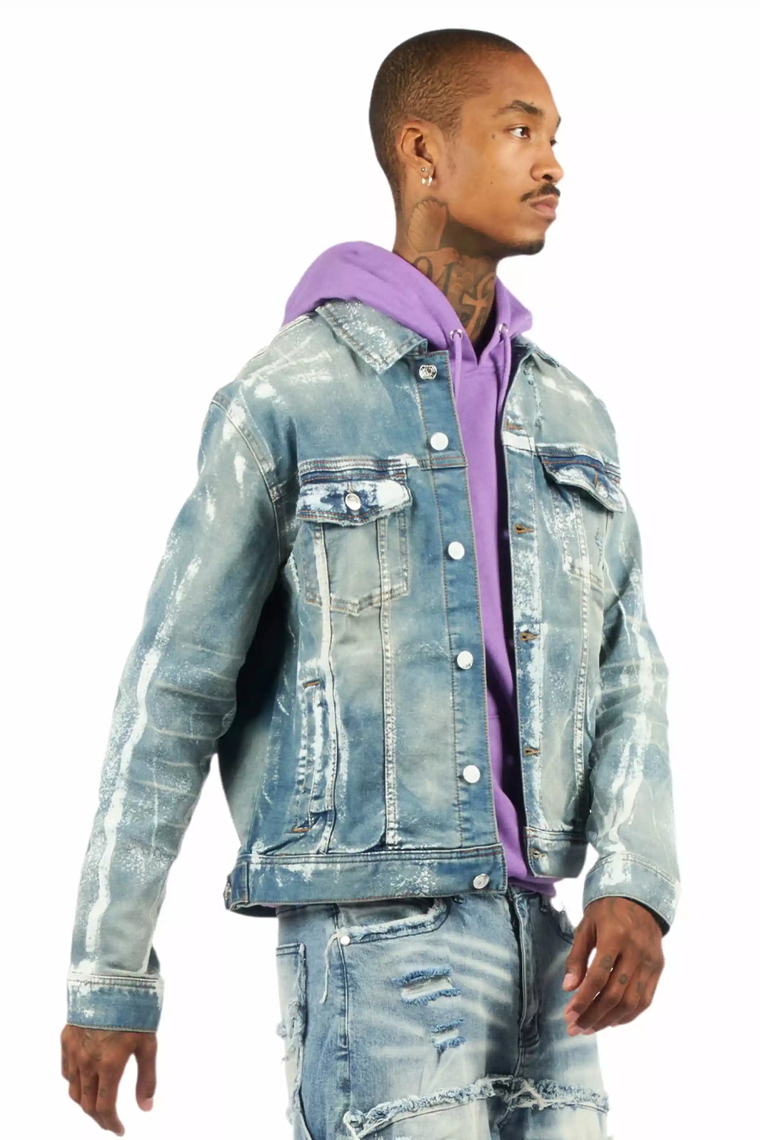 Ozzie Dark Blue Denim Jacket