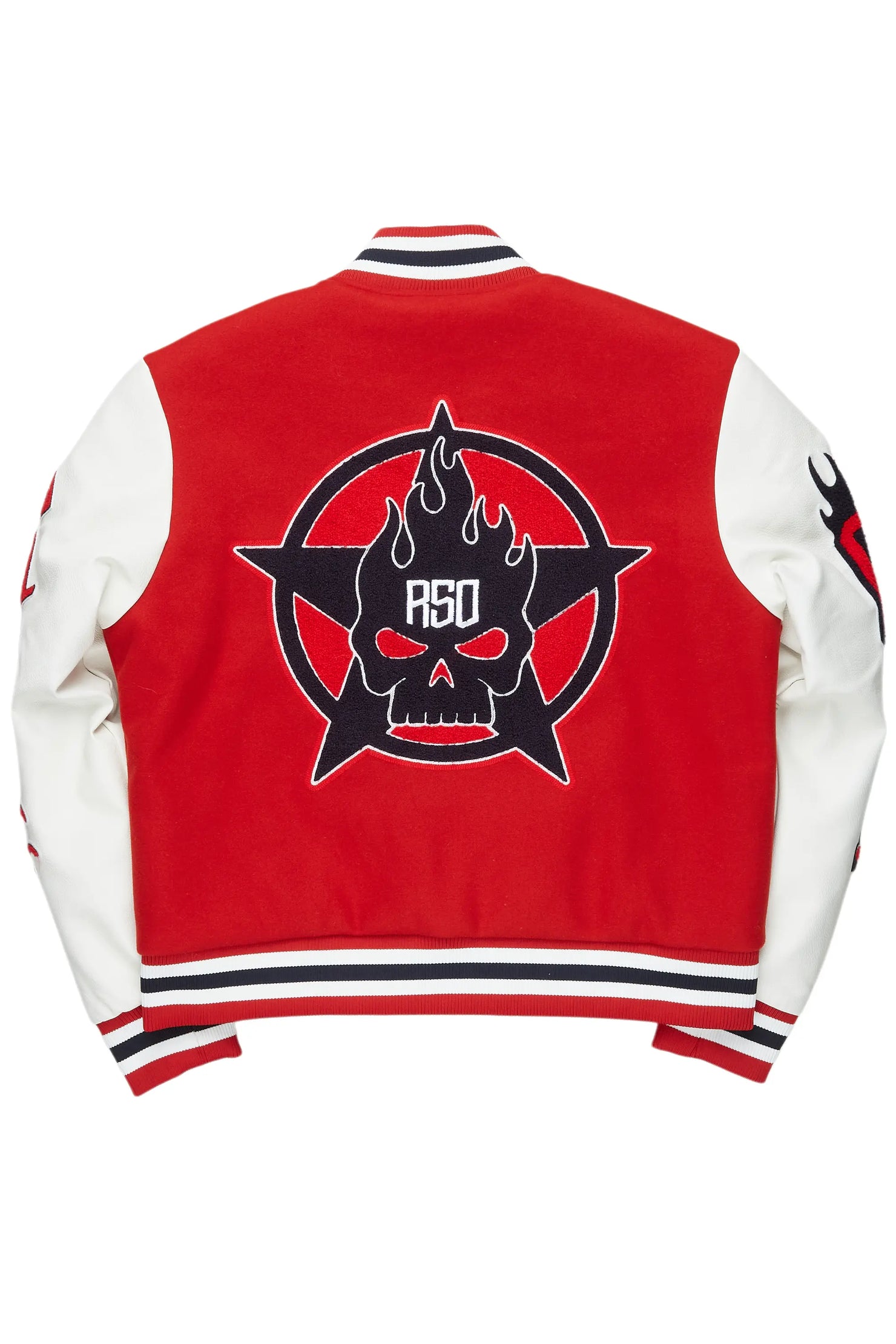 Skoll Red Varsity Jacket