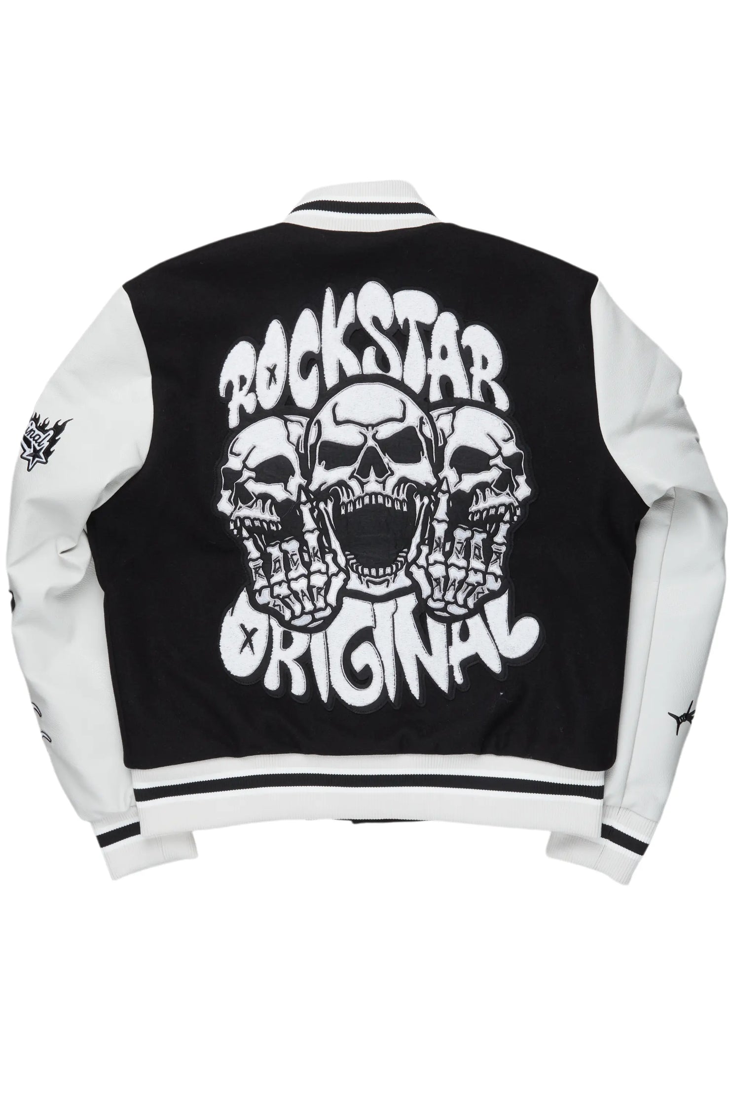 Rune Black Varsity Jacket