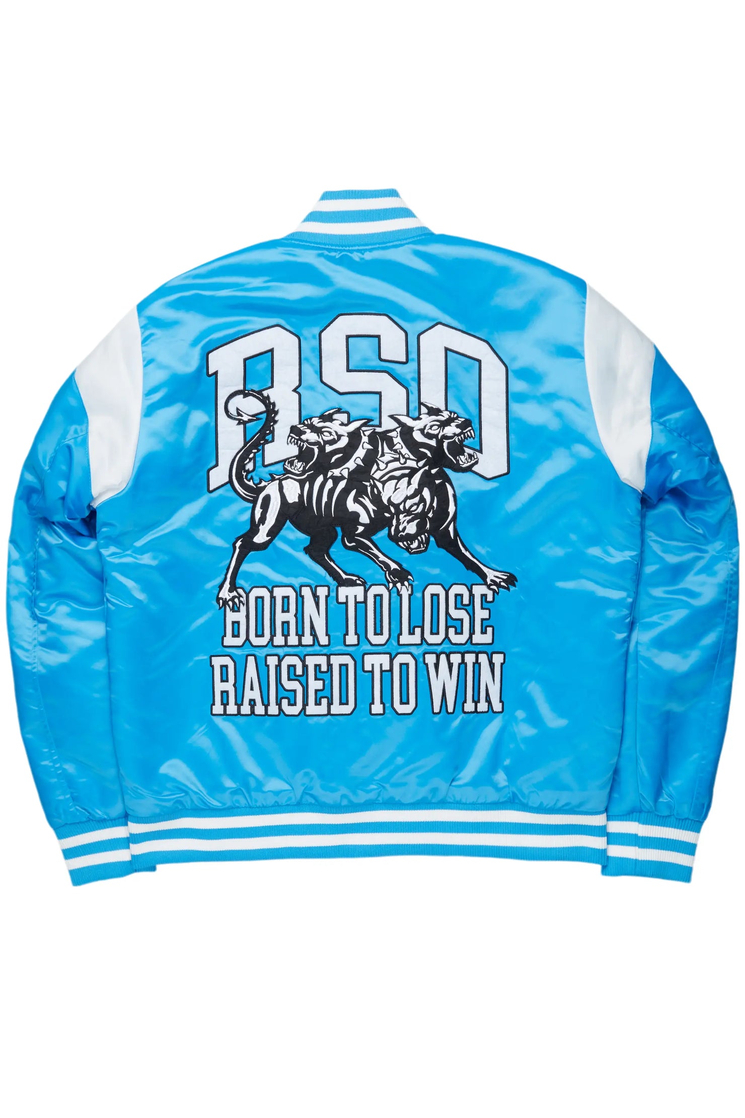 Geir Royal Blue Varsity Jacket