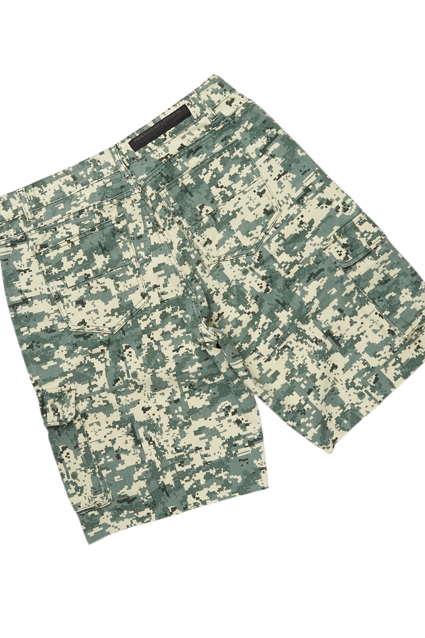 Palmer Black/Camo T-Shirt/Denim Short Set