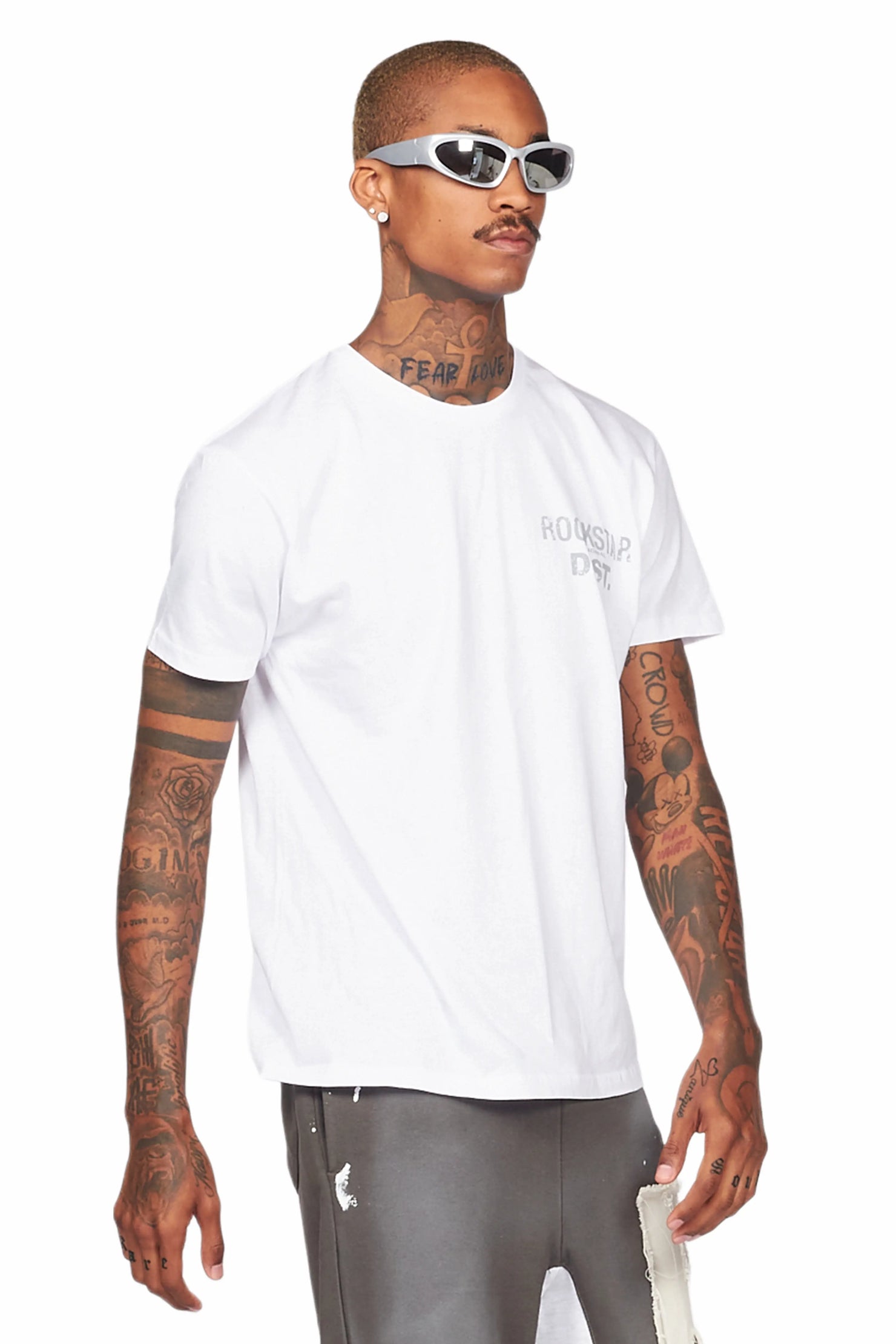 Lake White/Grey Graphic T-Shirt