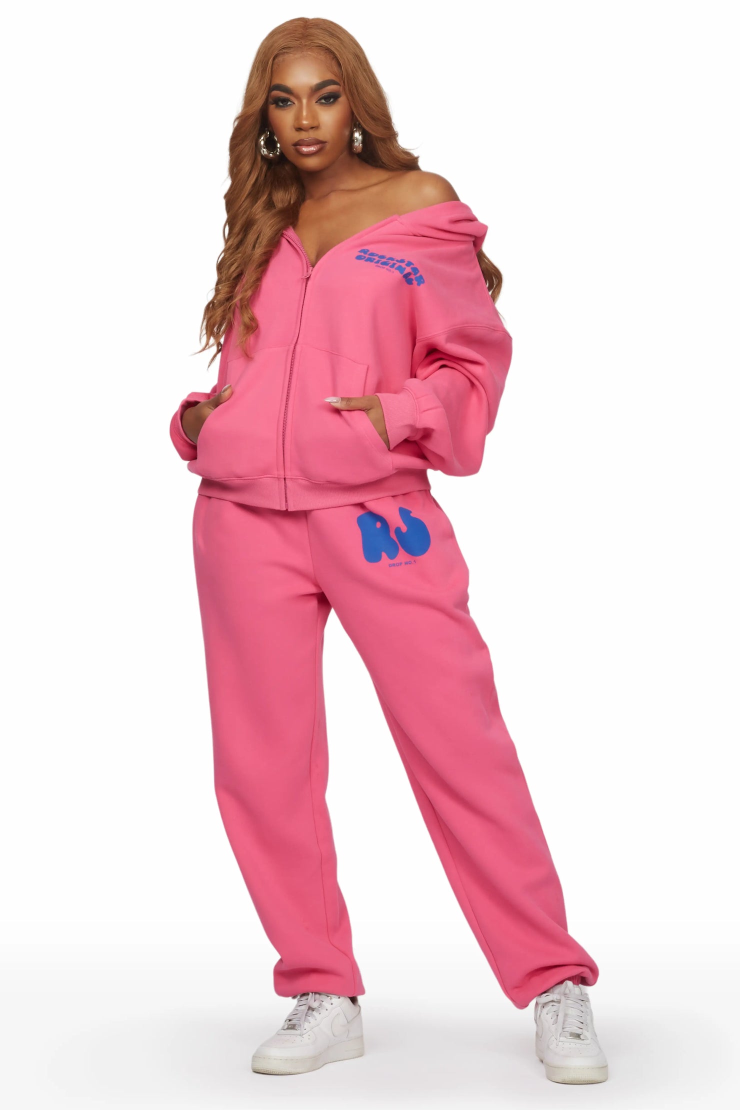 Shandee Hot Pink Oversized Trackset